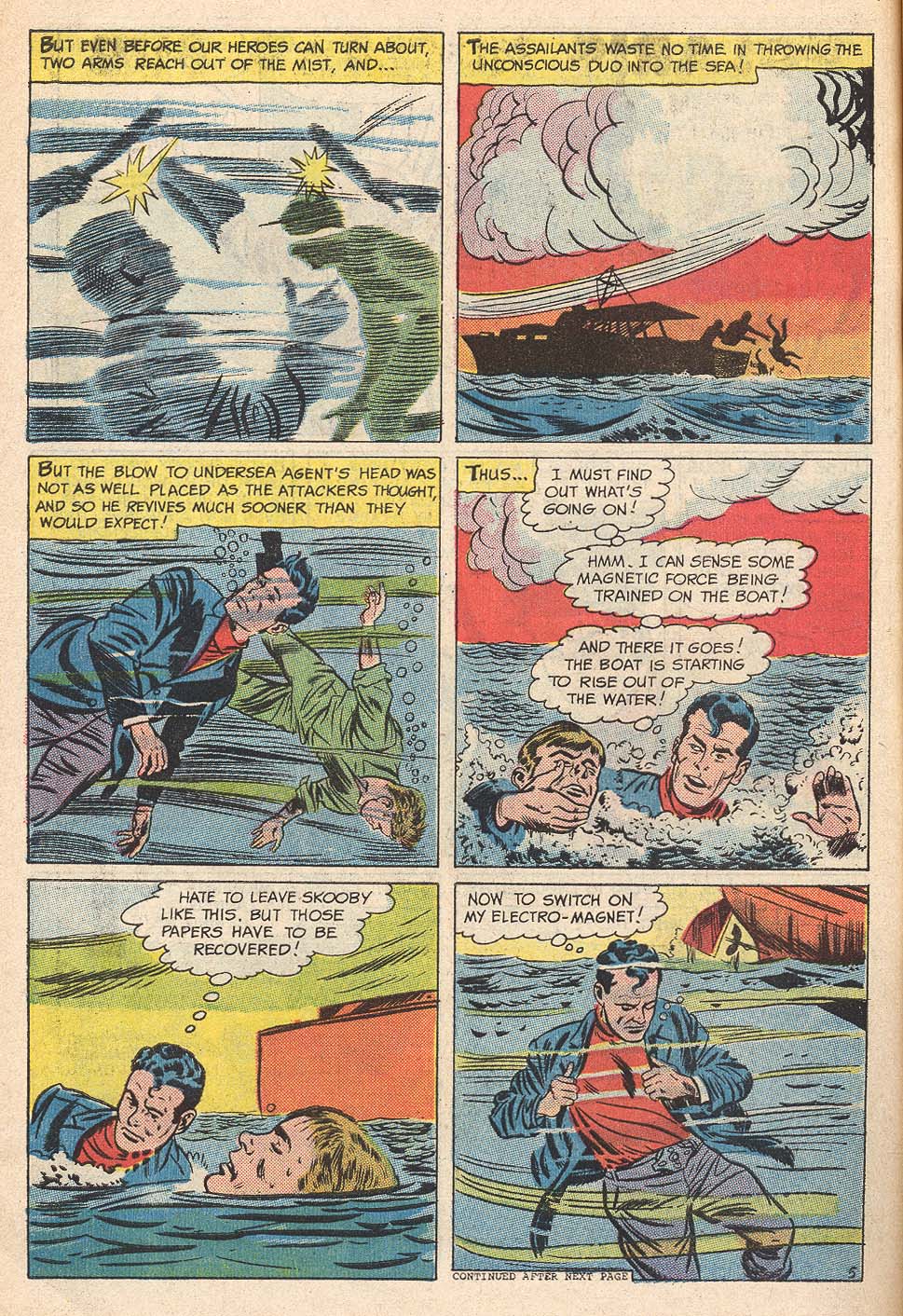 Read online Undersea Agent comic -  Issue #4 - 58