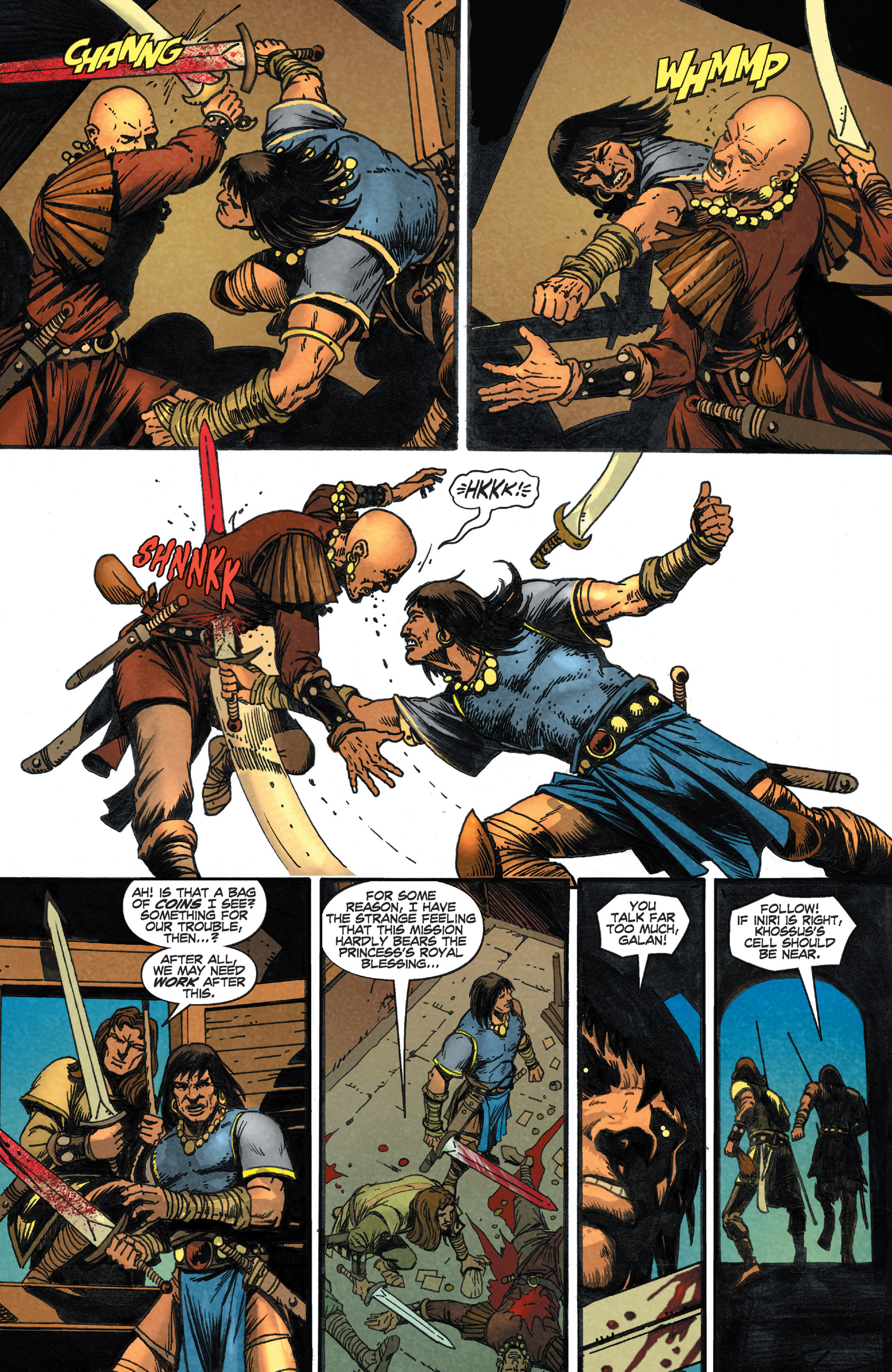 Read online Conan Chronicles Epic Collection comic -  Issue # TPB The Battle of Shamla Pass (Part 3) - 22