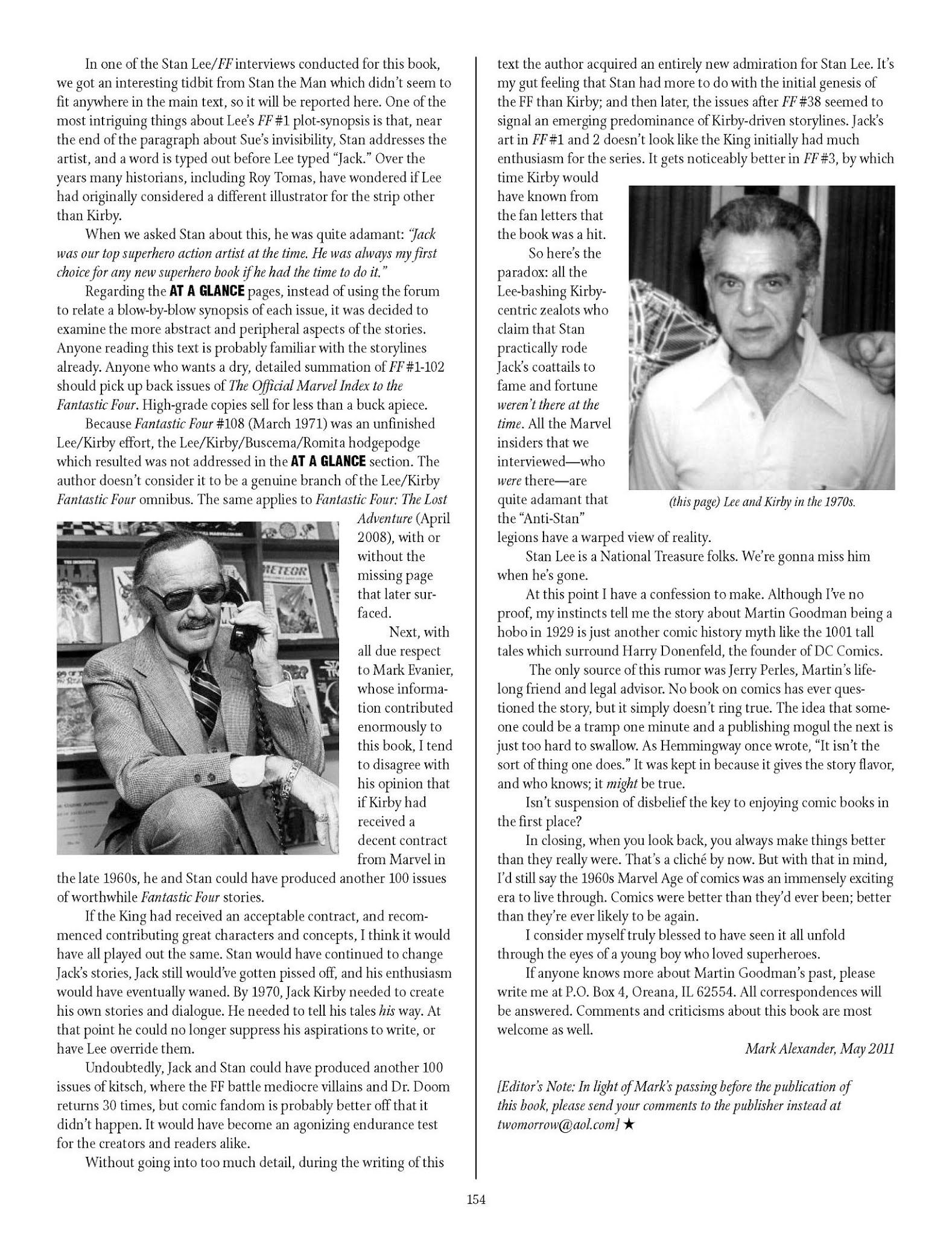 Read online The Jack Kirby Collector comic -  Issue #58 - 156