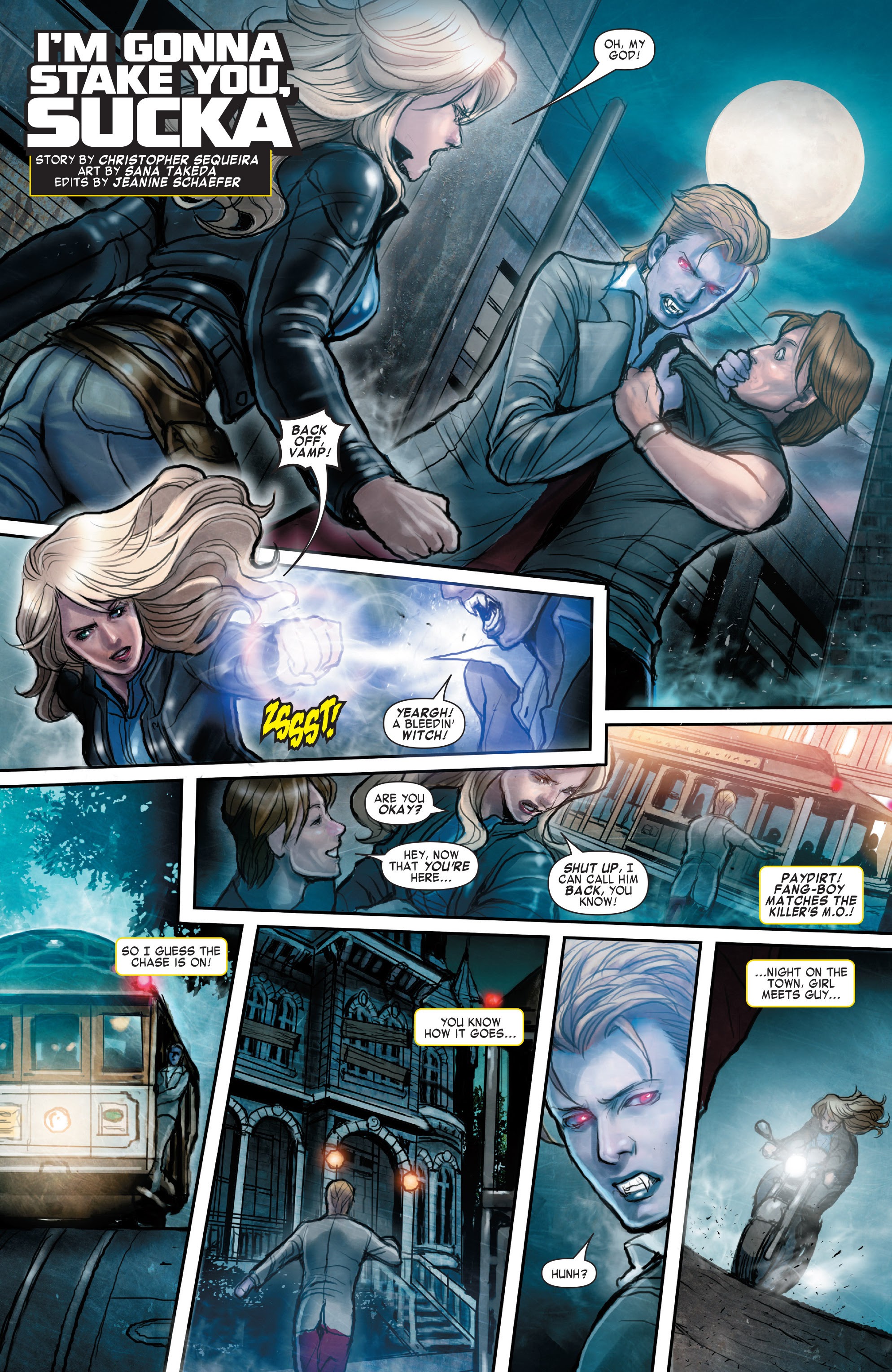 Read online X-Men: Curse of the Mutants - X-Men Vs. Vampires comic -  Issue #1 - 12