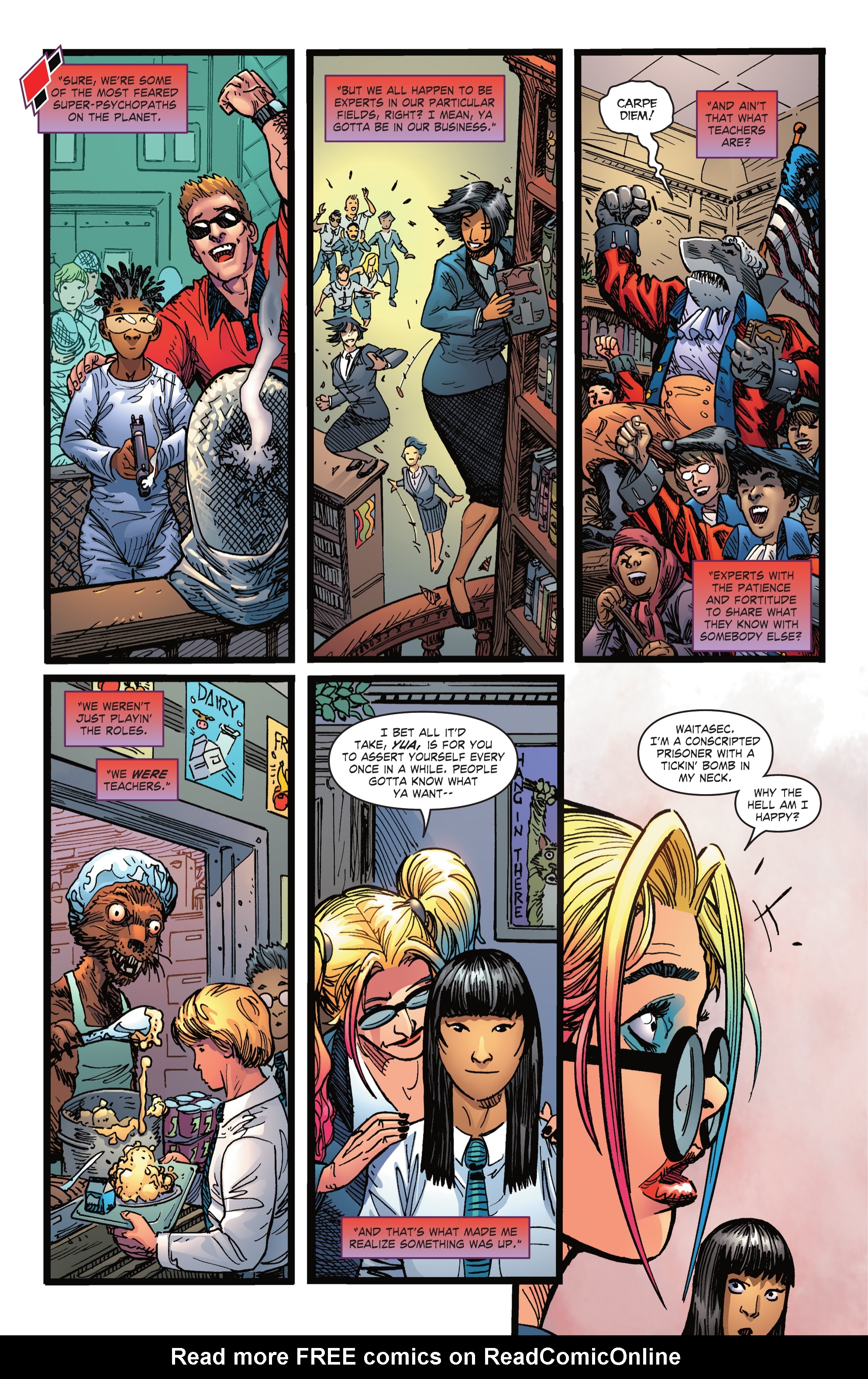 Read online DC's Saved by the Belle Reve comic -  Issue #1 - 17