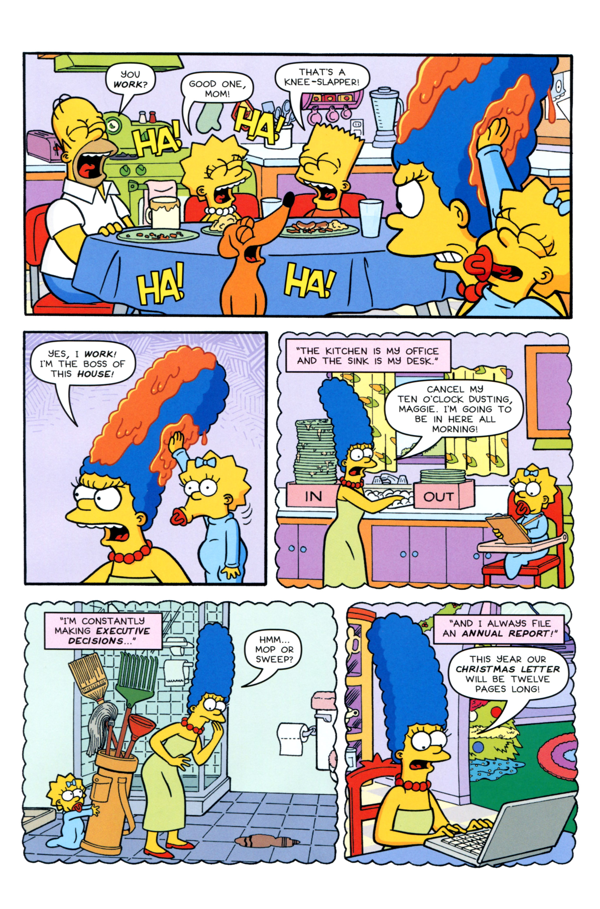 Read online Simpsons Comics comic -  Issue #216 - 5