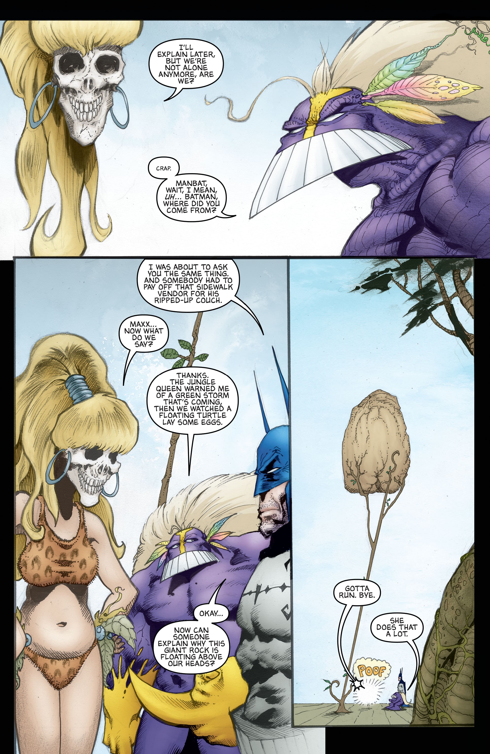 Read online Batman/The Maxx: Arkham Dreams comic -  Issue #4 - 12