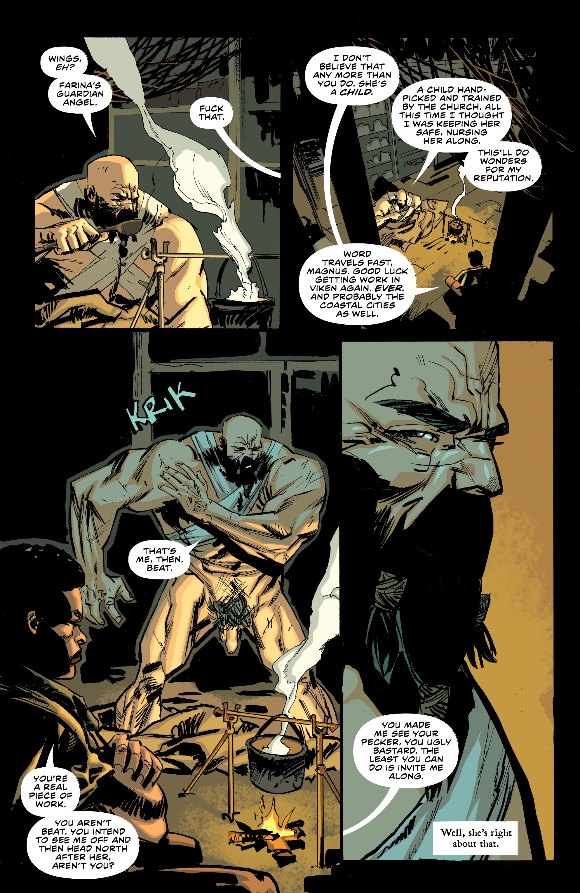 Read online Black Road comic -  Issue #5 - 16