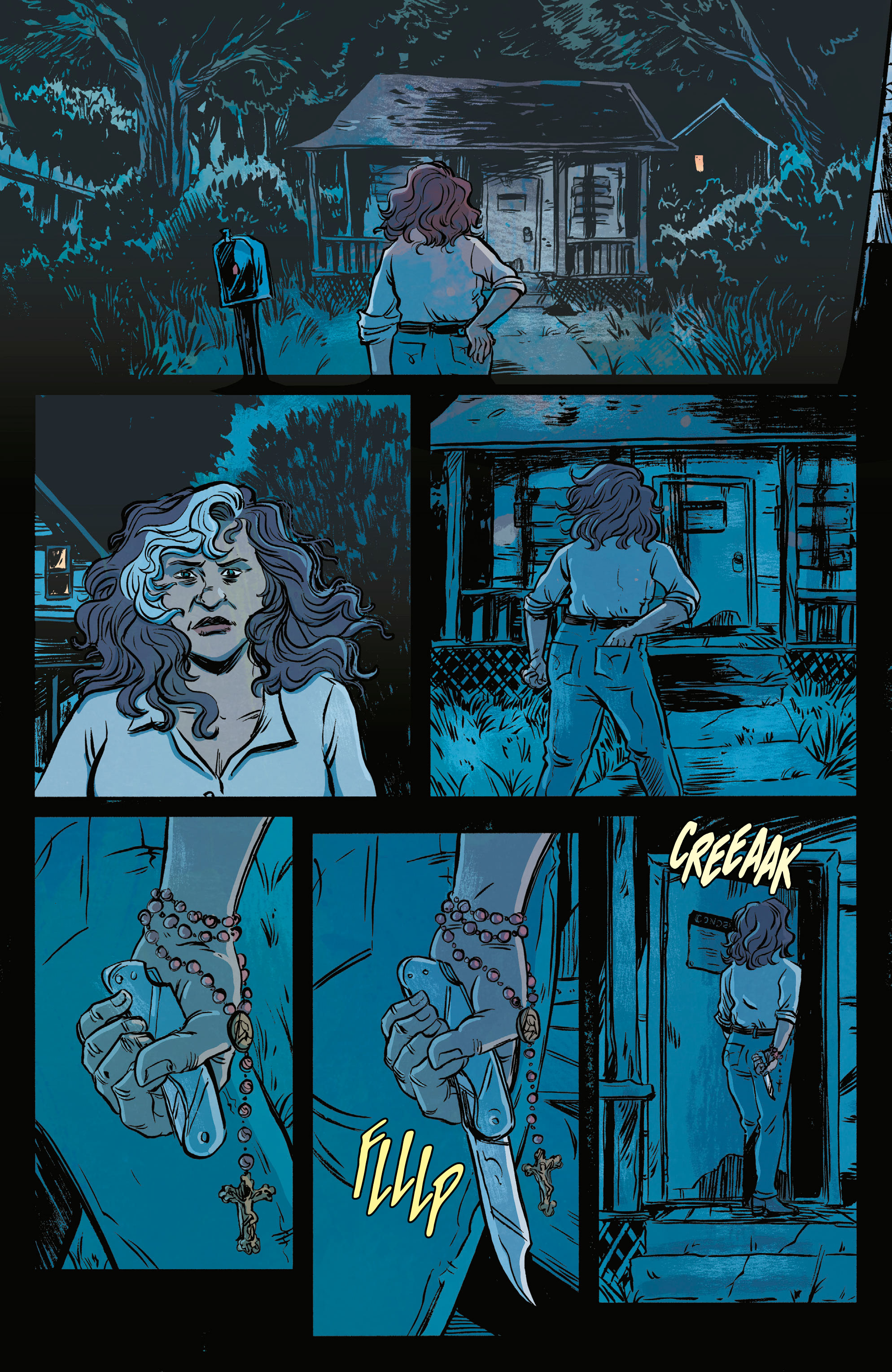 Read online Door to Door, Night by Night comic -  Issue #1 - 20