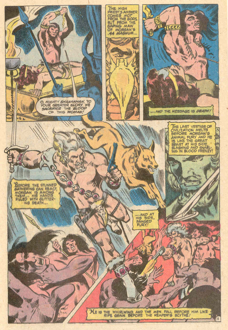 Read online Warlord (1976) comic -  Issue #16 - 12