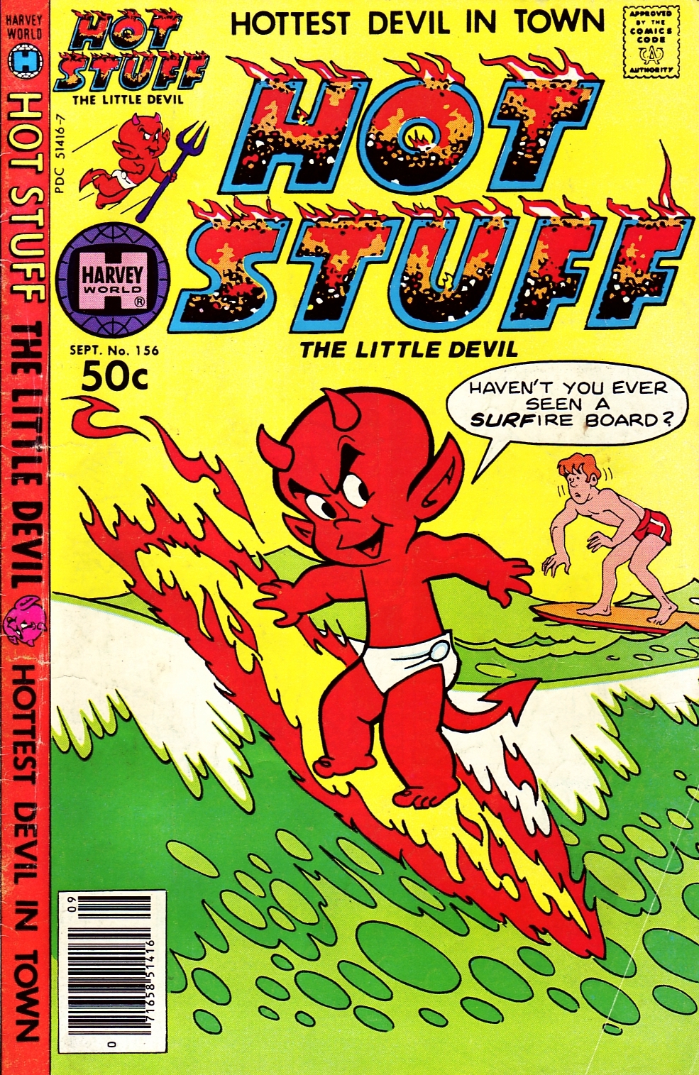 Read online Hot Stuff, the Little Devil comic -  Issue #156 - 1
