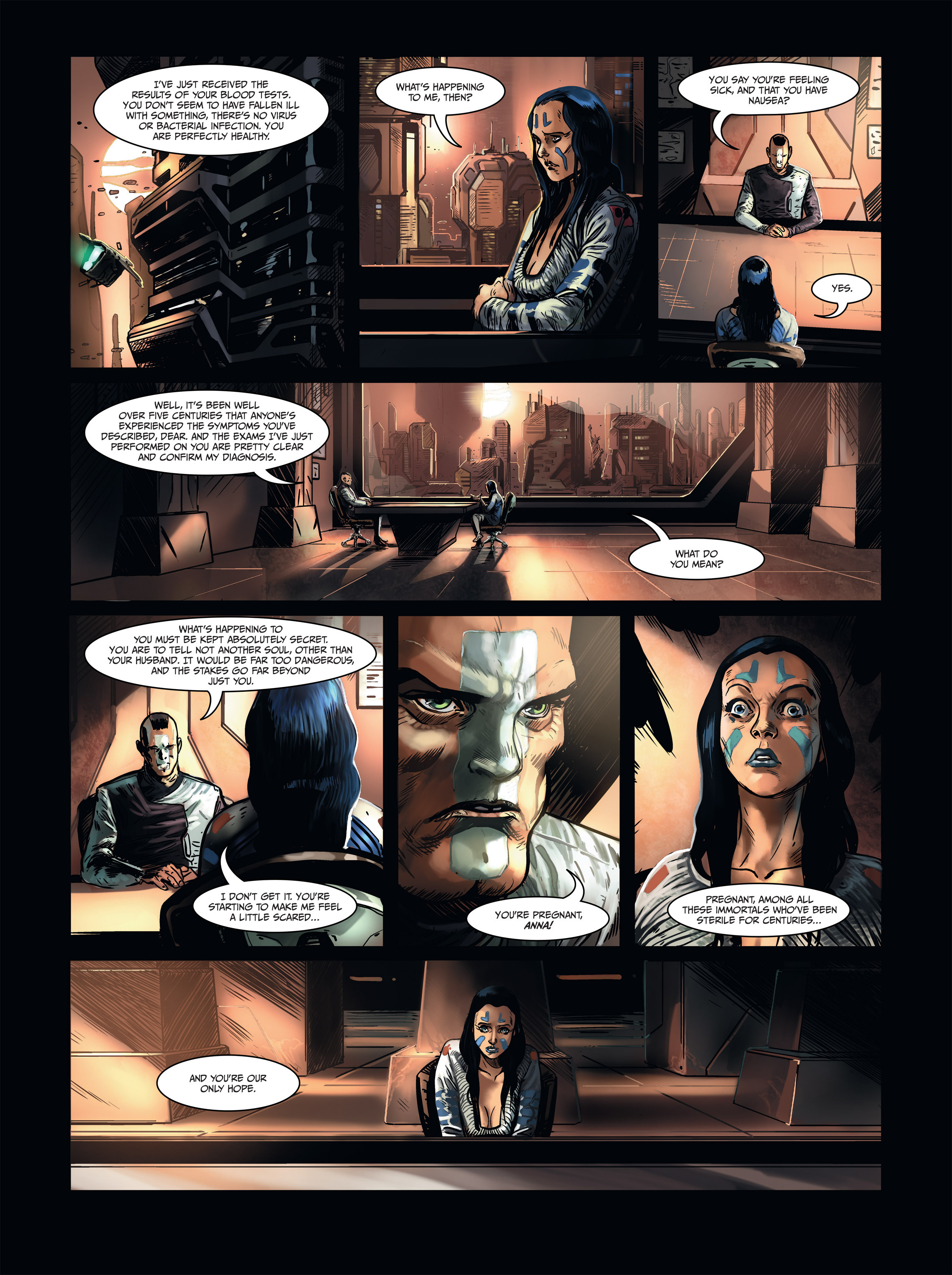 Read online Androïds comic -  Issue #1 - 21