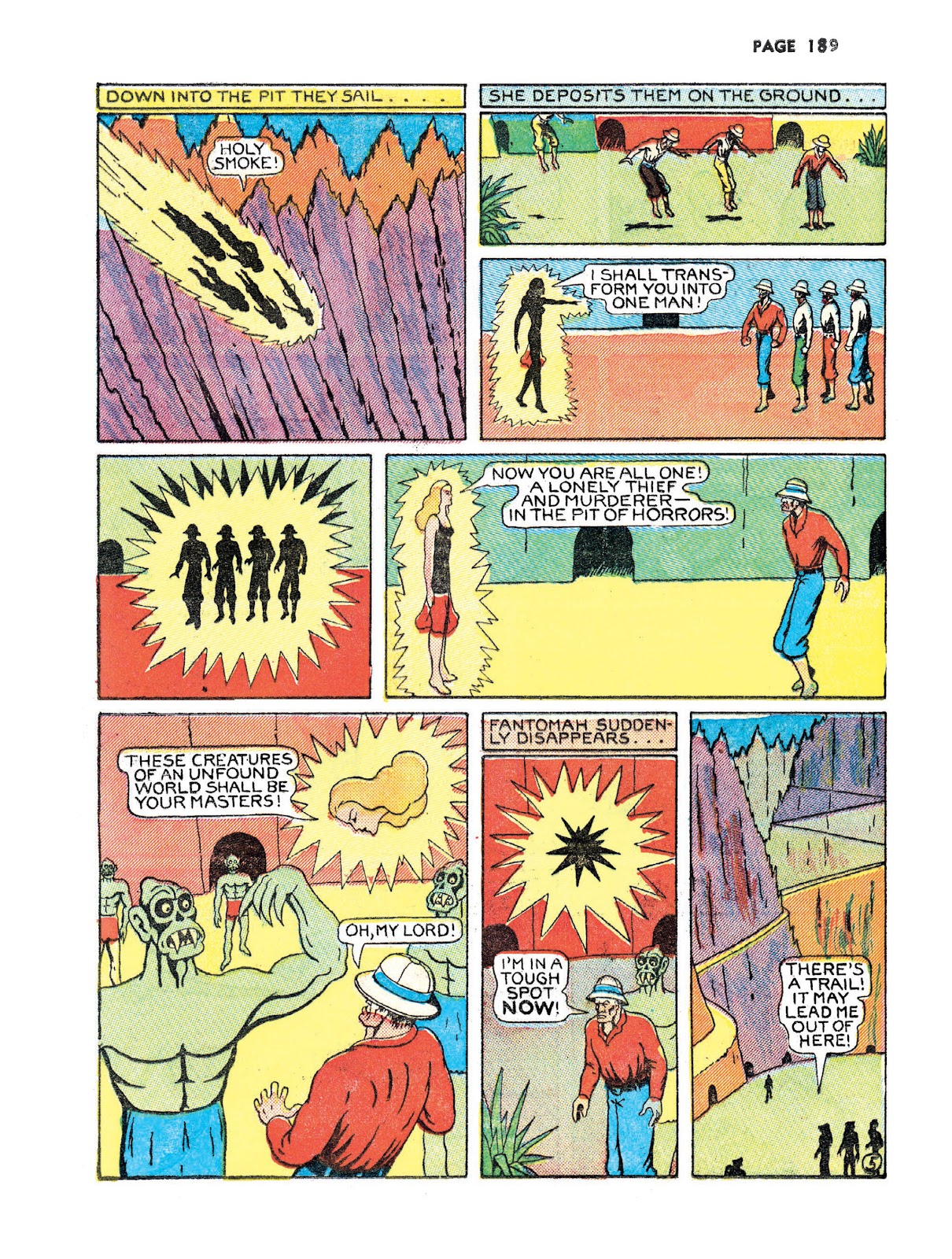 Turn Loose Our Death Rays and Kill Them All!: The Complete Works of Fletcher Hanks issue TPB (Part 3) - Page 21