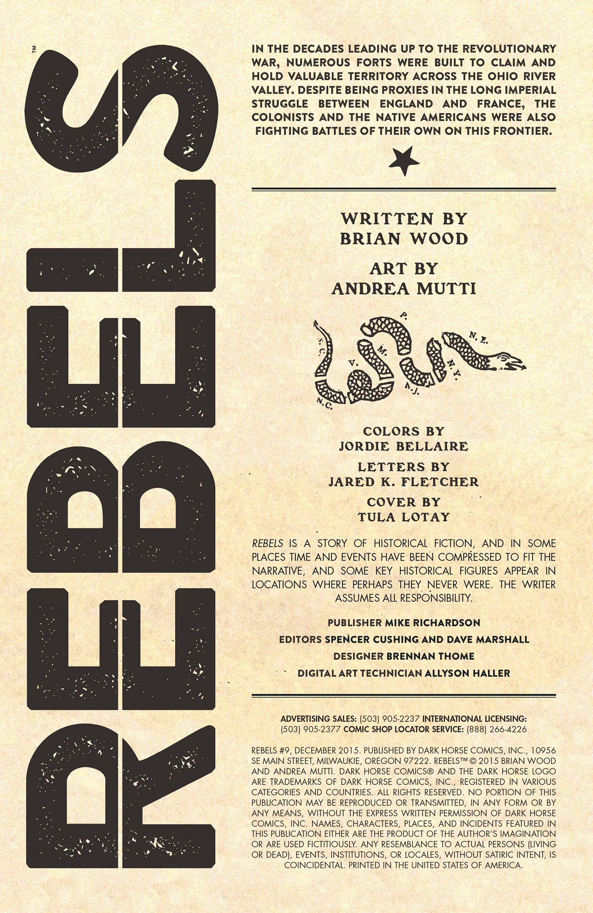 Read online Rebels comic -  Issue #9 - 2