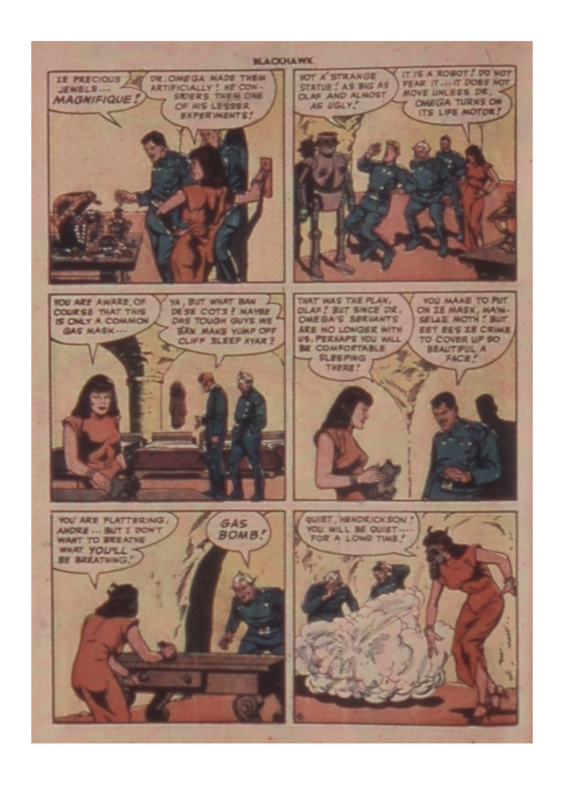 Read online Blackhawk (1957) comic -  Issue #19 - 8
