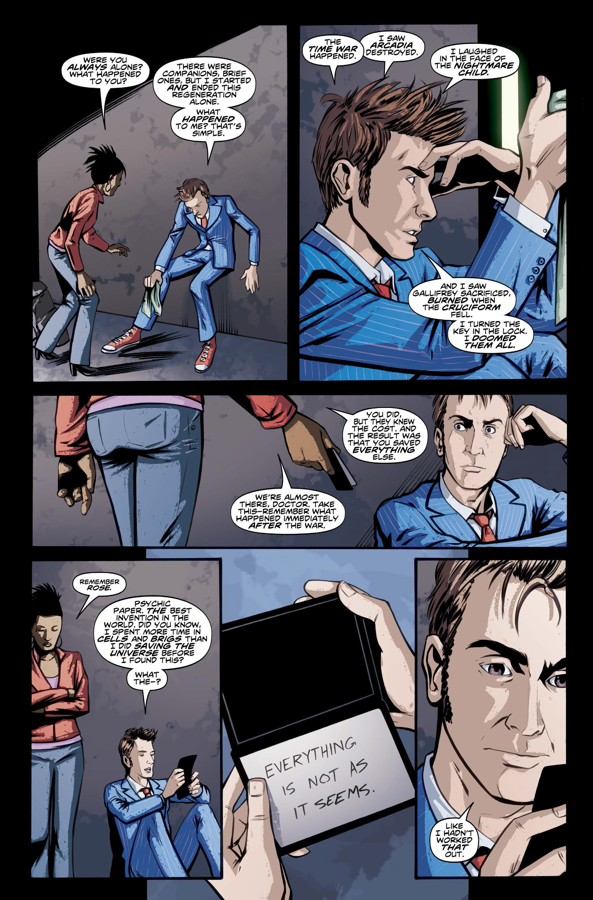 Read online Doctor Who: The Tenth Doctor Archives comic -  Issue #11 - 13