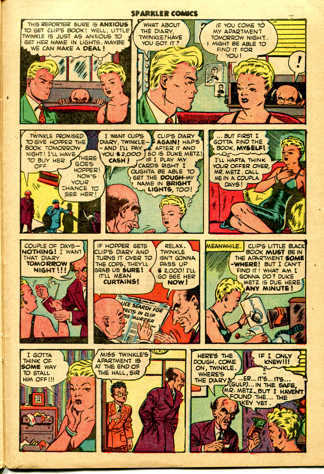 Read online Sparkler Comics comic -  Issue #61 - 41