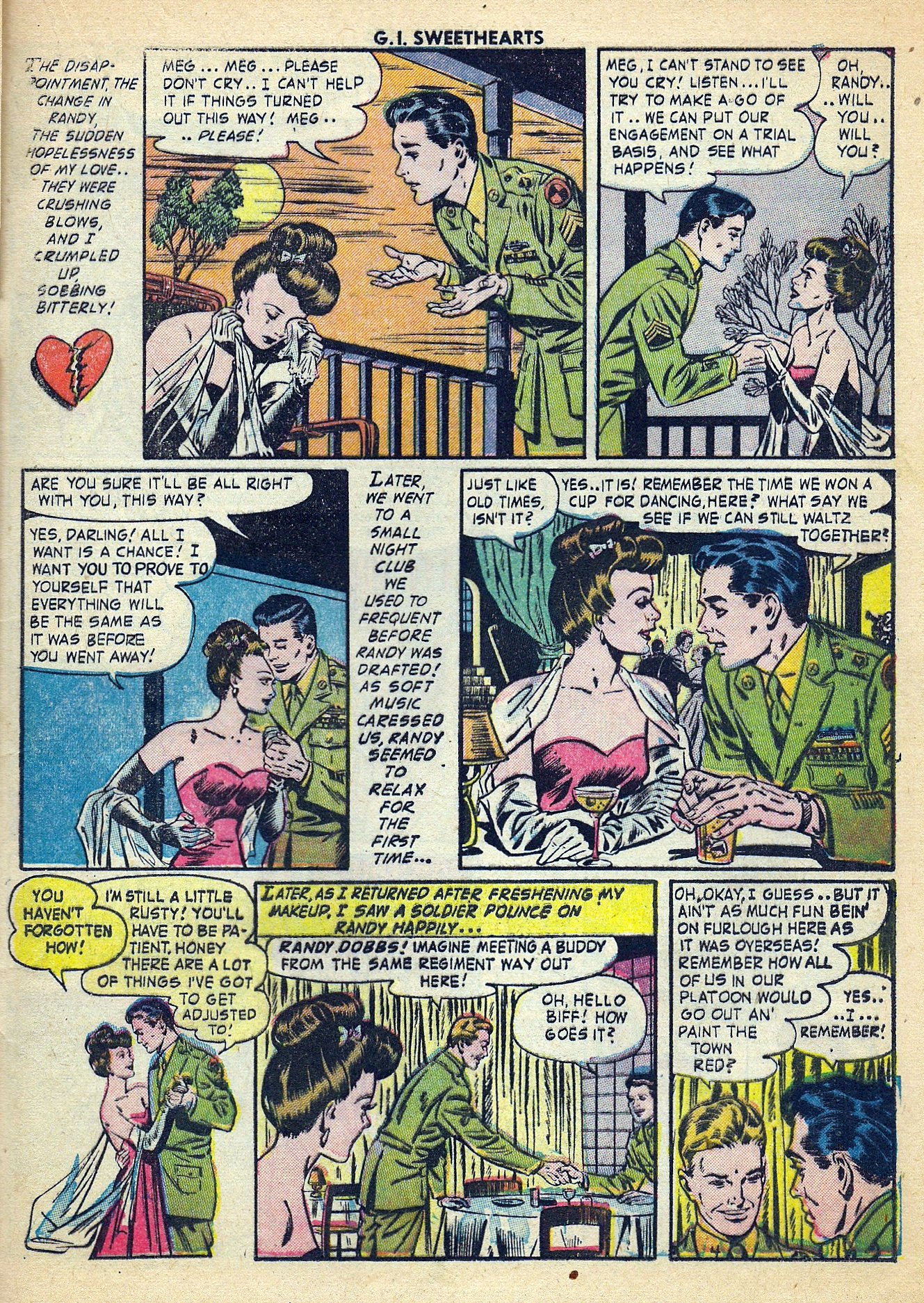 Read online G.I. Sweethearts comic -  Issue #32 - 21