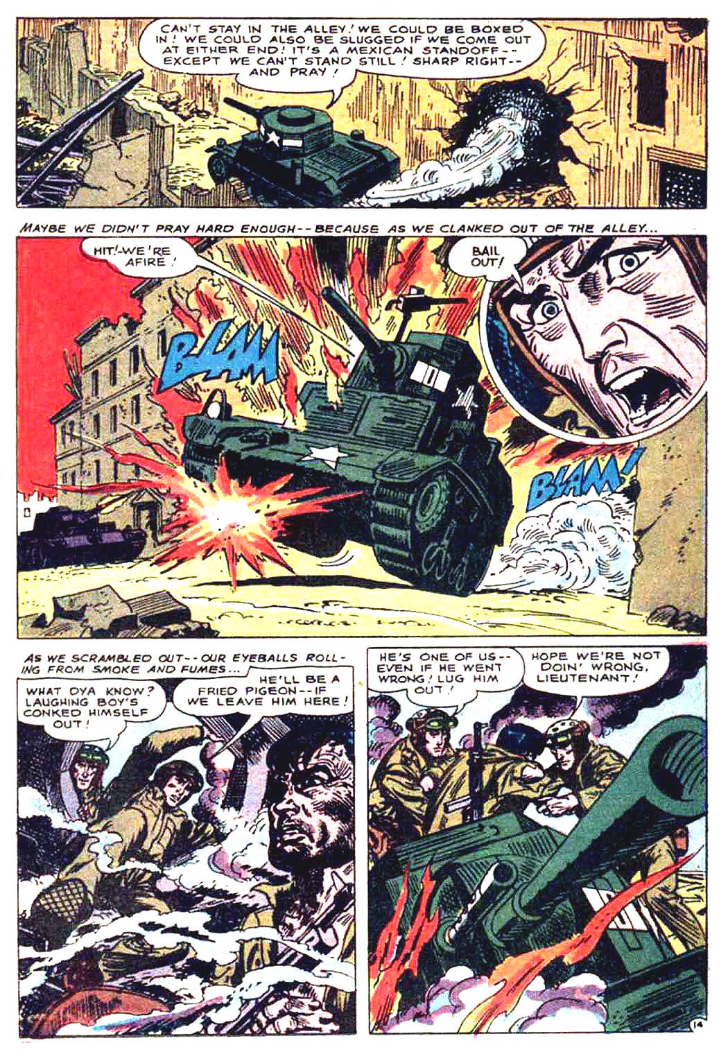 Read online G.I. Combat (1952) comic -  Issue #119 - 19