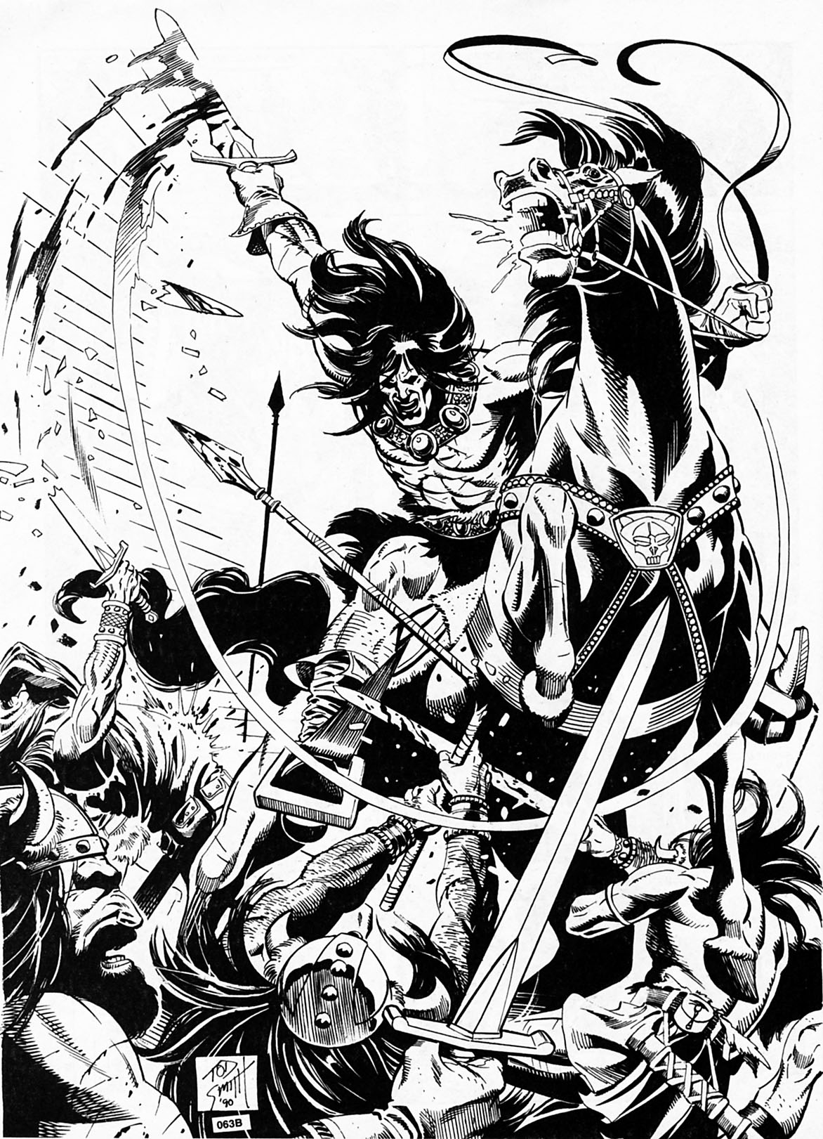 Read online The Savage Sword Of Conan comic -  Issue #191 - 58