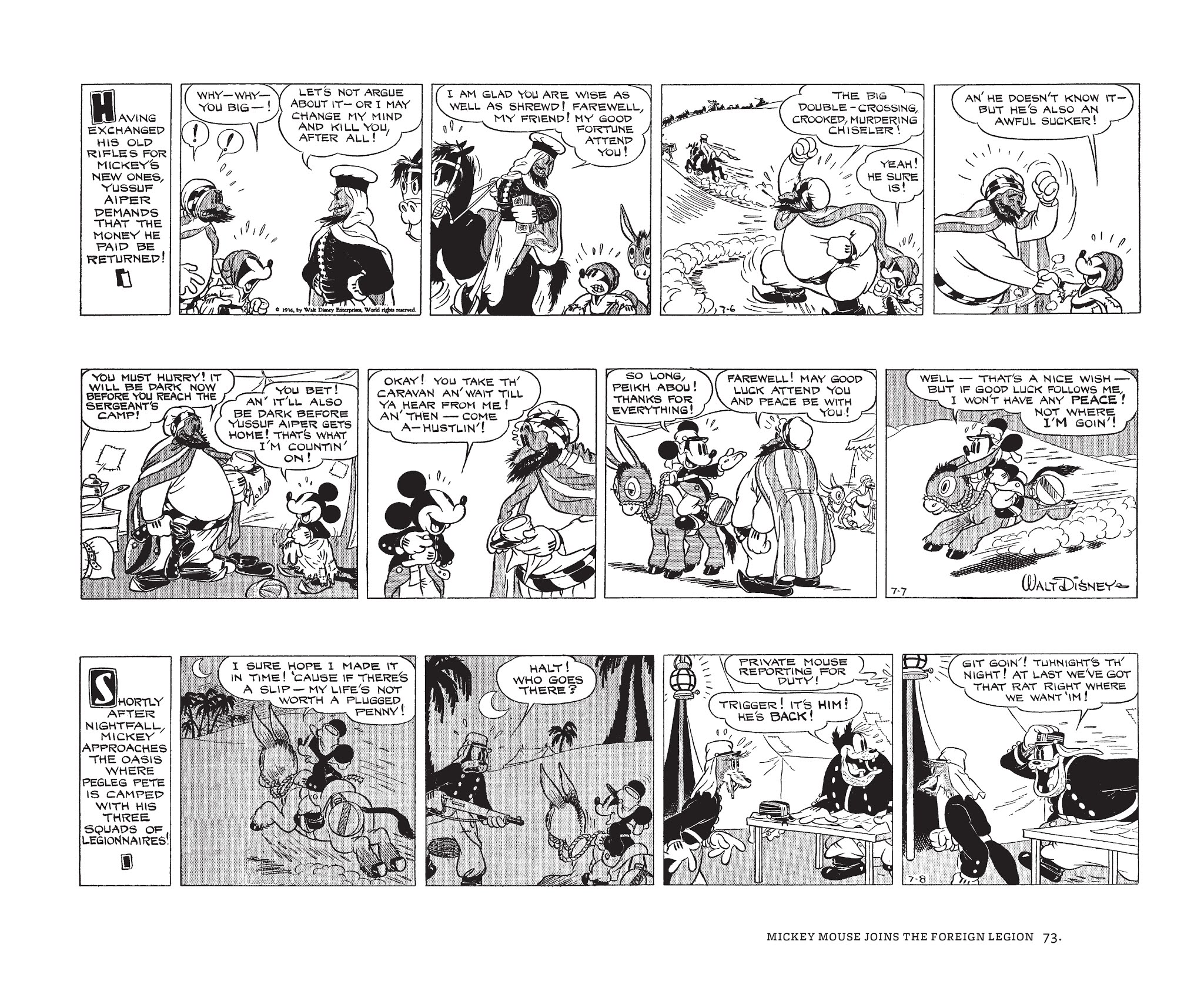 Read online Walt Disney's Mickey Mouse by Floyd Gottfredson comic -  Issue # TPB 4 (Part 1) - 73
