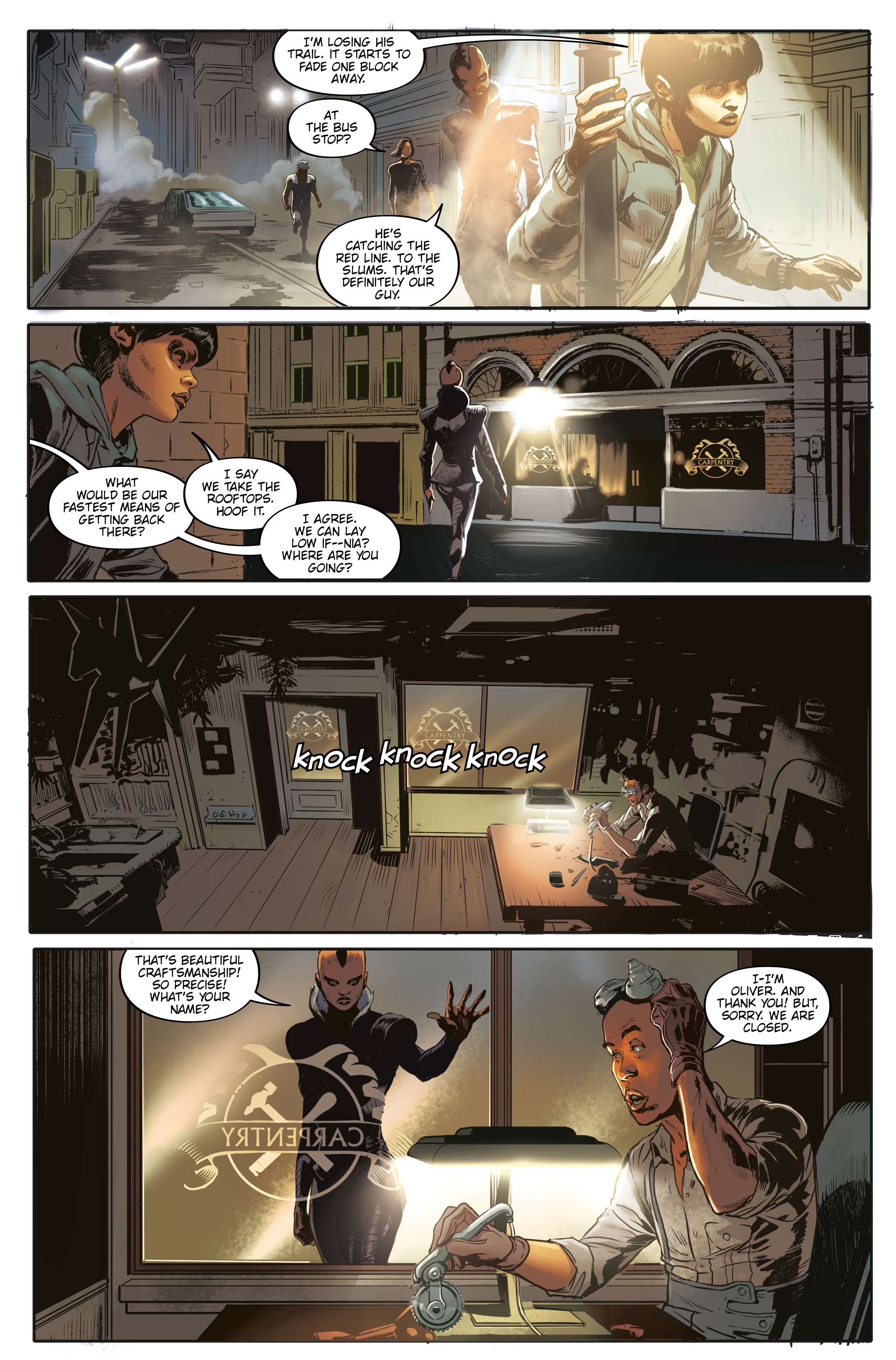 Read online Blade Runner Origins comic -  Issue #7 - 14