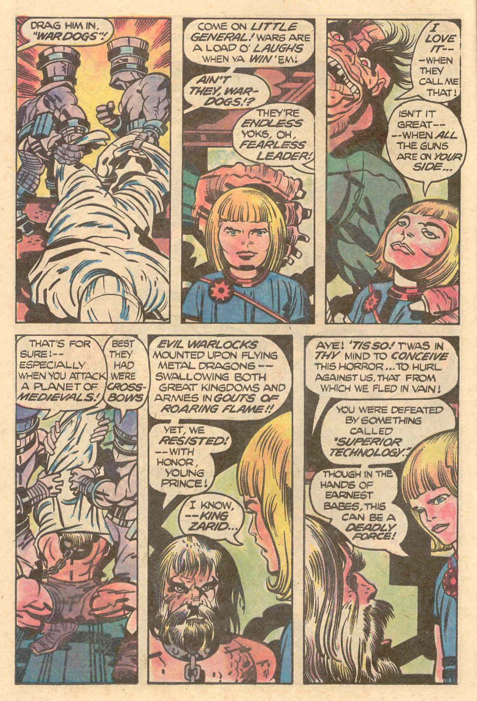 Read online Captain Victory and the Galactic Rangers (1981) comic -  Issue #11 - 13