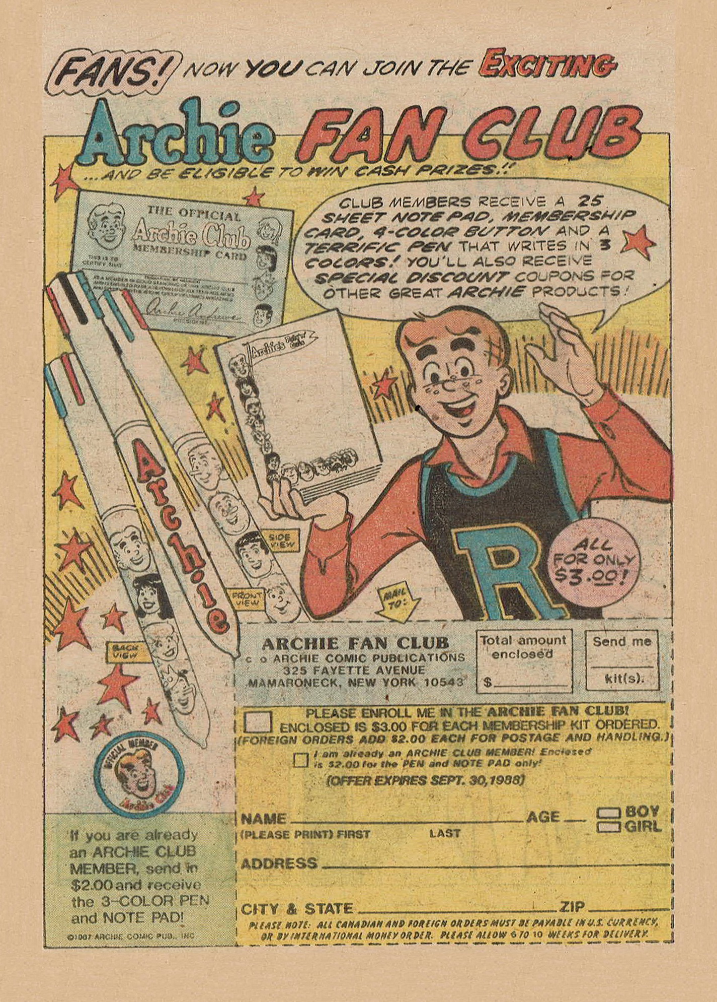 Read online Archie Annual Digest Magazine comic -  Issue #53 - 105