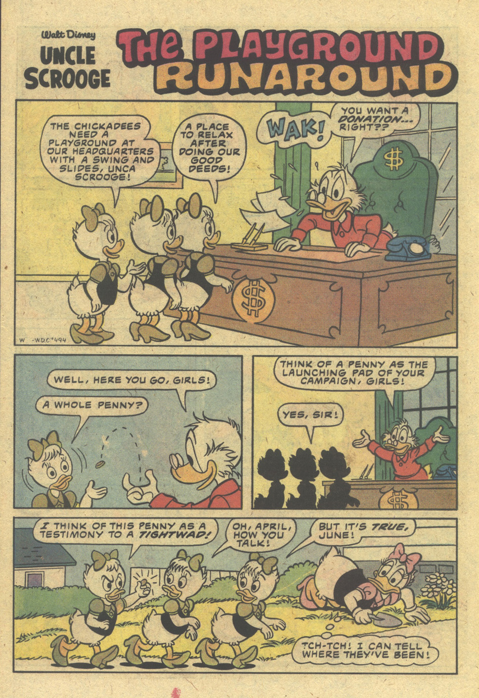 Read online Walt Disney's Comics and Stories comic -  Issue #494 - 22