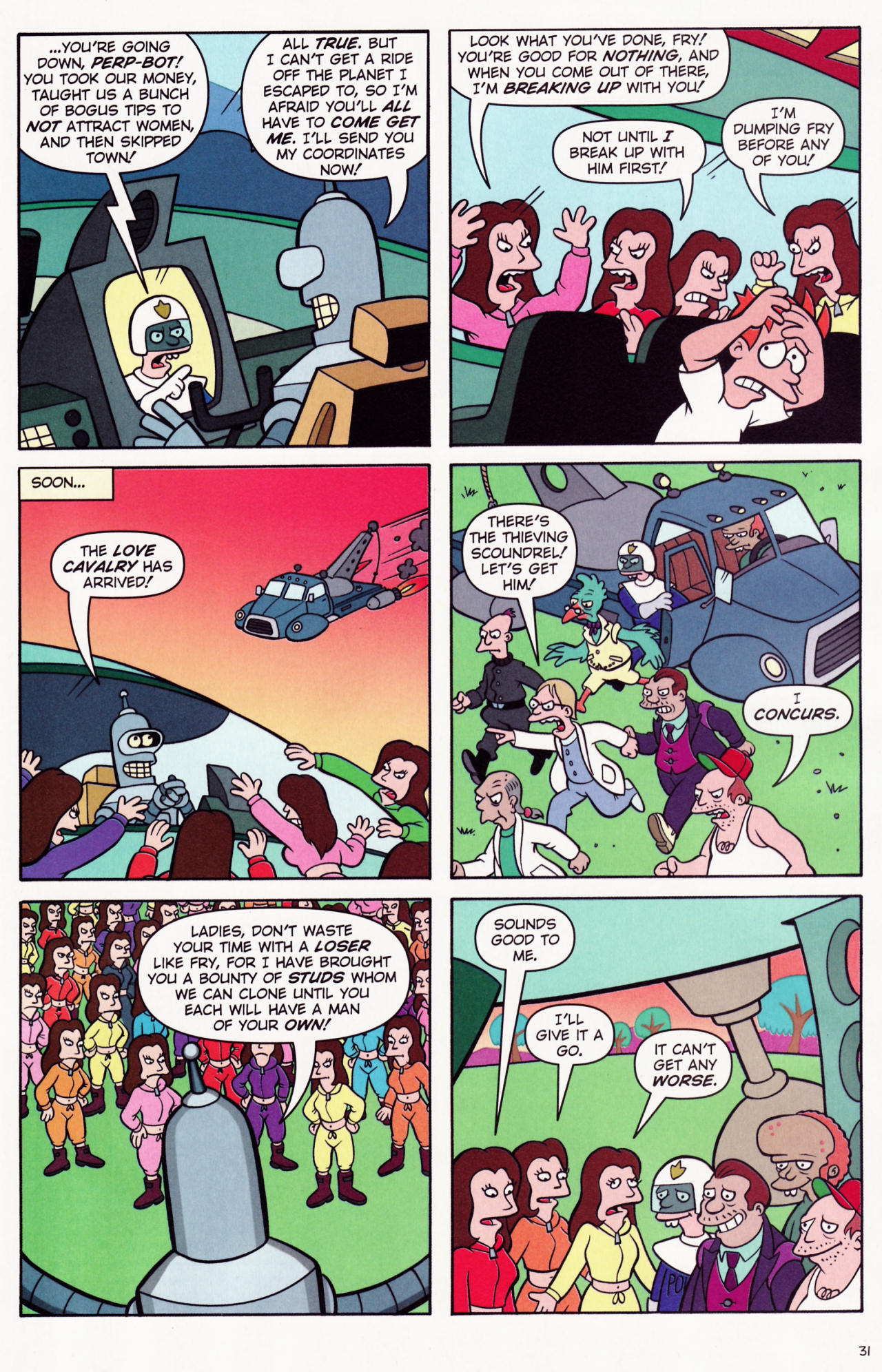 Read online Futurama Comics comic -  Issue #34 - 26