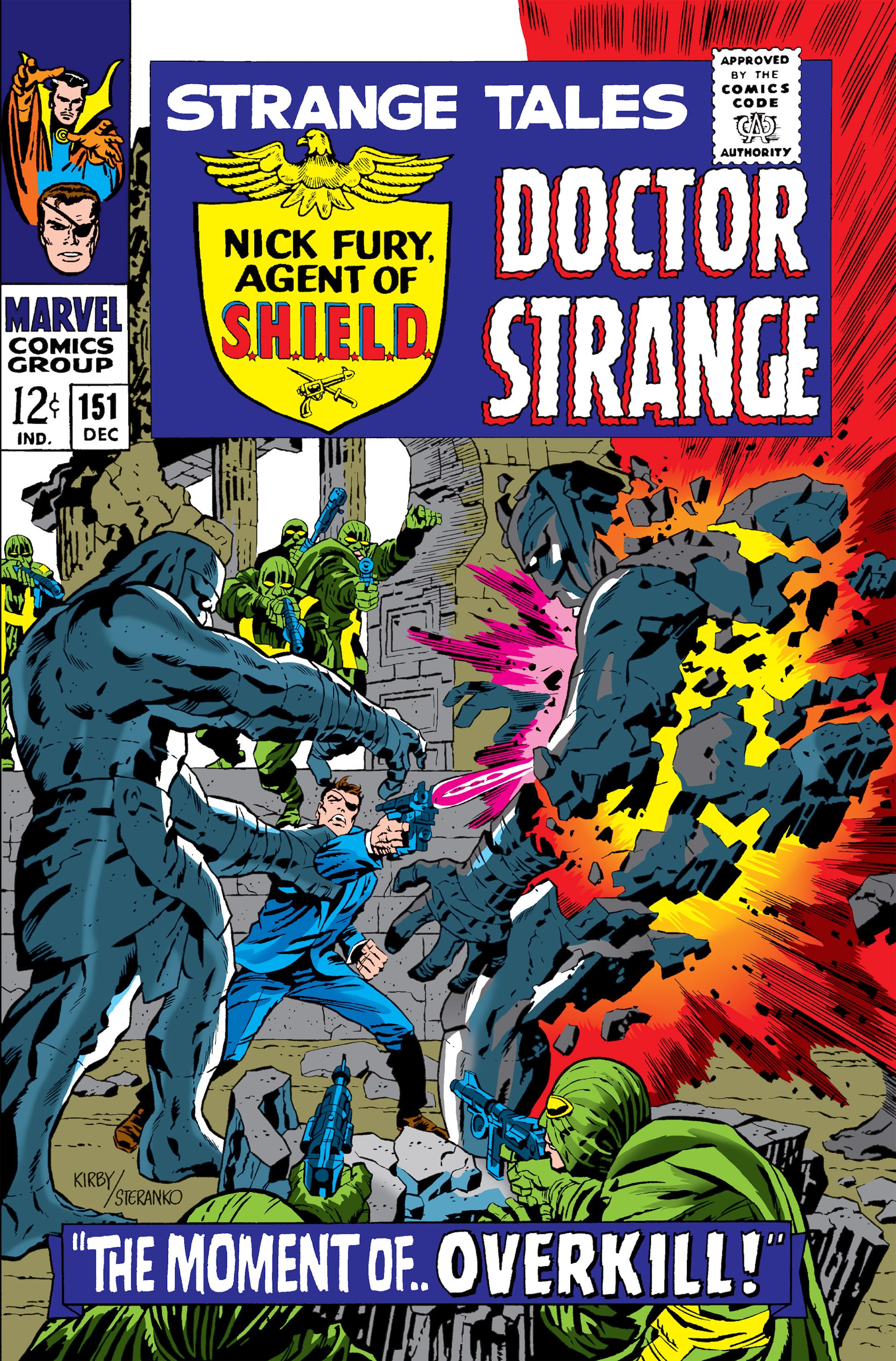 Read online Strange Tales (1951) comic -  Issue #151 - 1