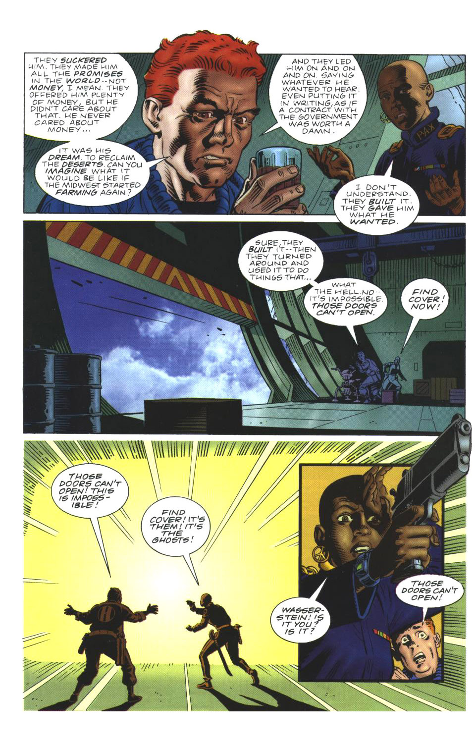 Read online Martha Washington Goes To War comic -  Issue # TPB - 56