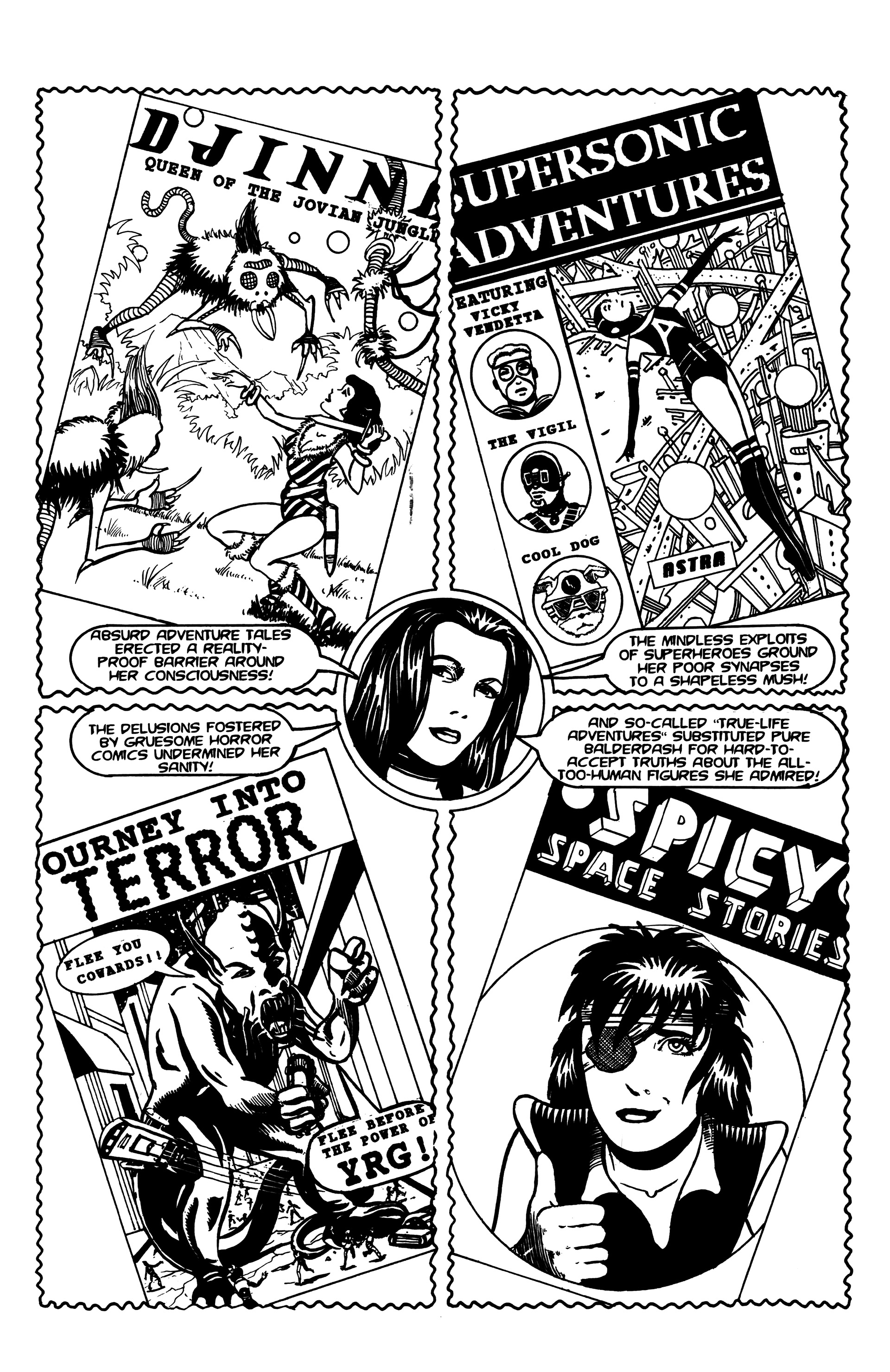 Read online Strange Attractors (1993) comic -  Issue #8 - 9