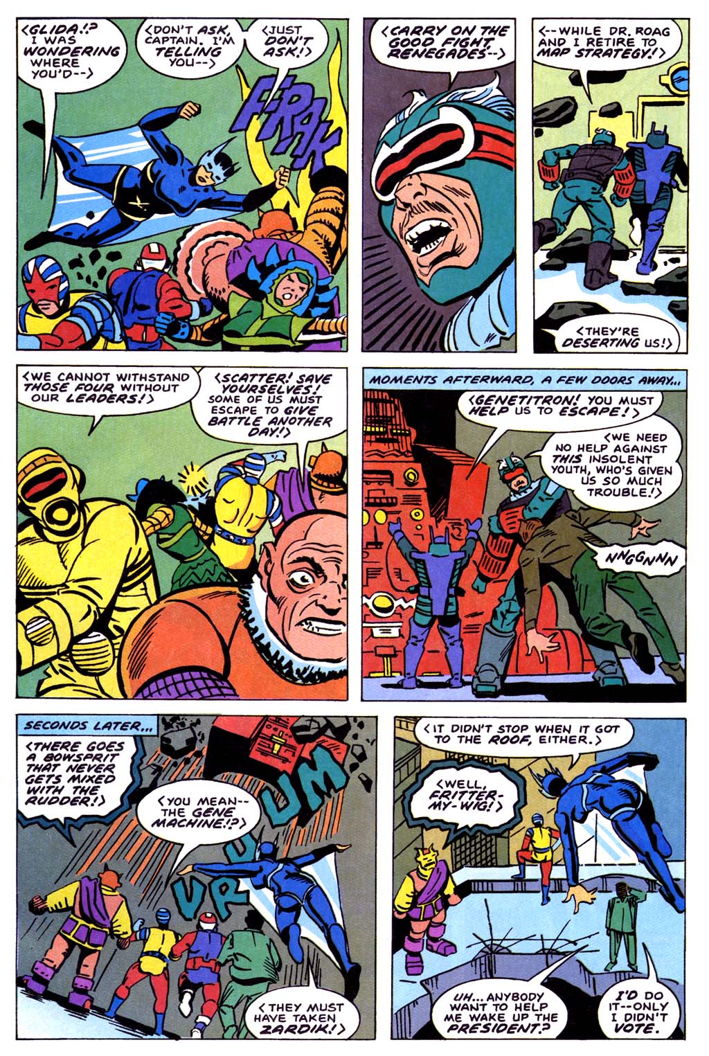 Read online Jack Kirby's Secret City Saga comic -  Issue #4 - 12