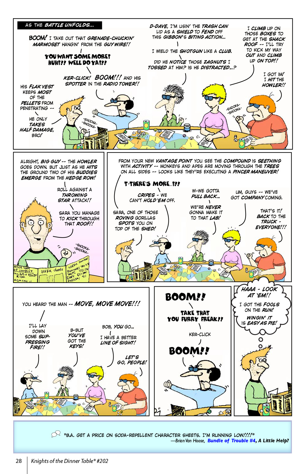 Read online Knights of the Dinner Table comic -  Issue #202 - 30