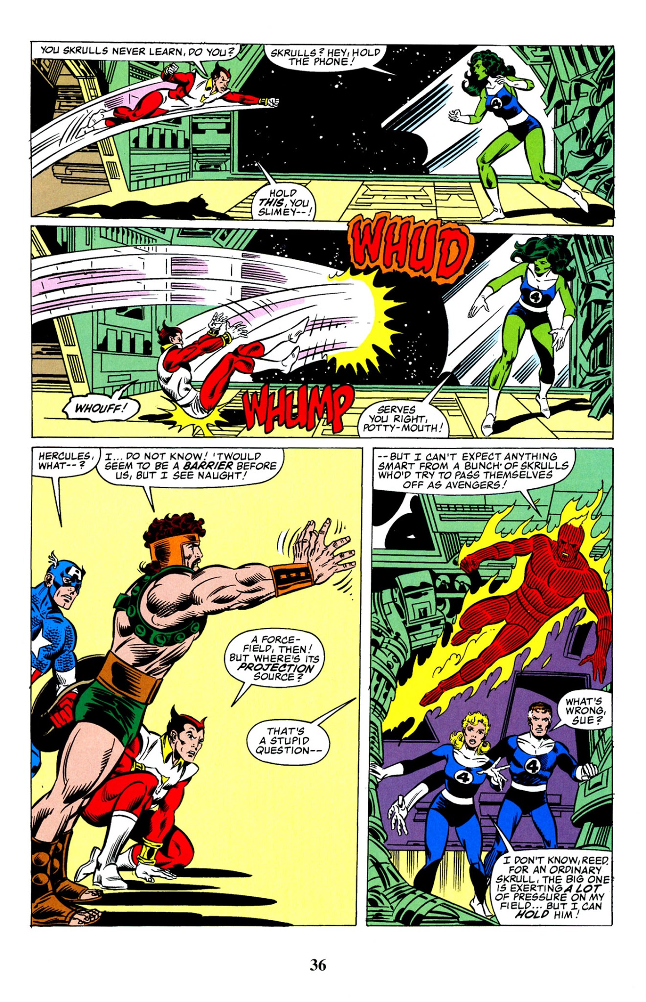 Read online Fantastic Four Visionaries: John Byrne comic -  Issue # TPB 7 - 37