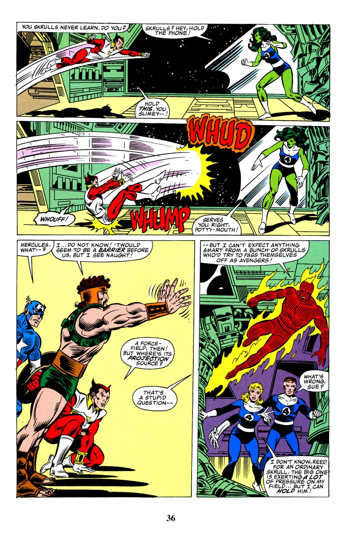 Read online Fantastic Four Visionaries: John Byrne comic -  Issue # TPB 7 - 37