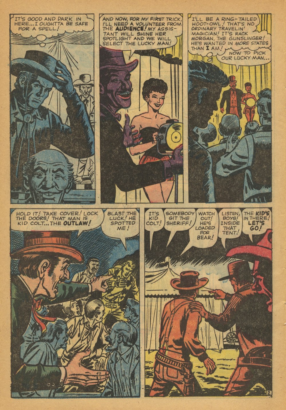 Read online Kid Colt Outlaw comic -  Issue #100 - 4