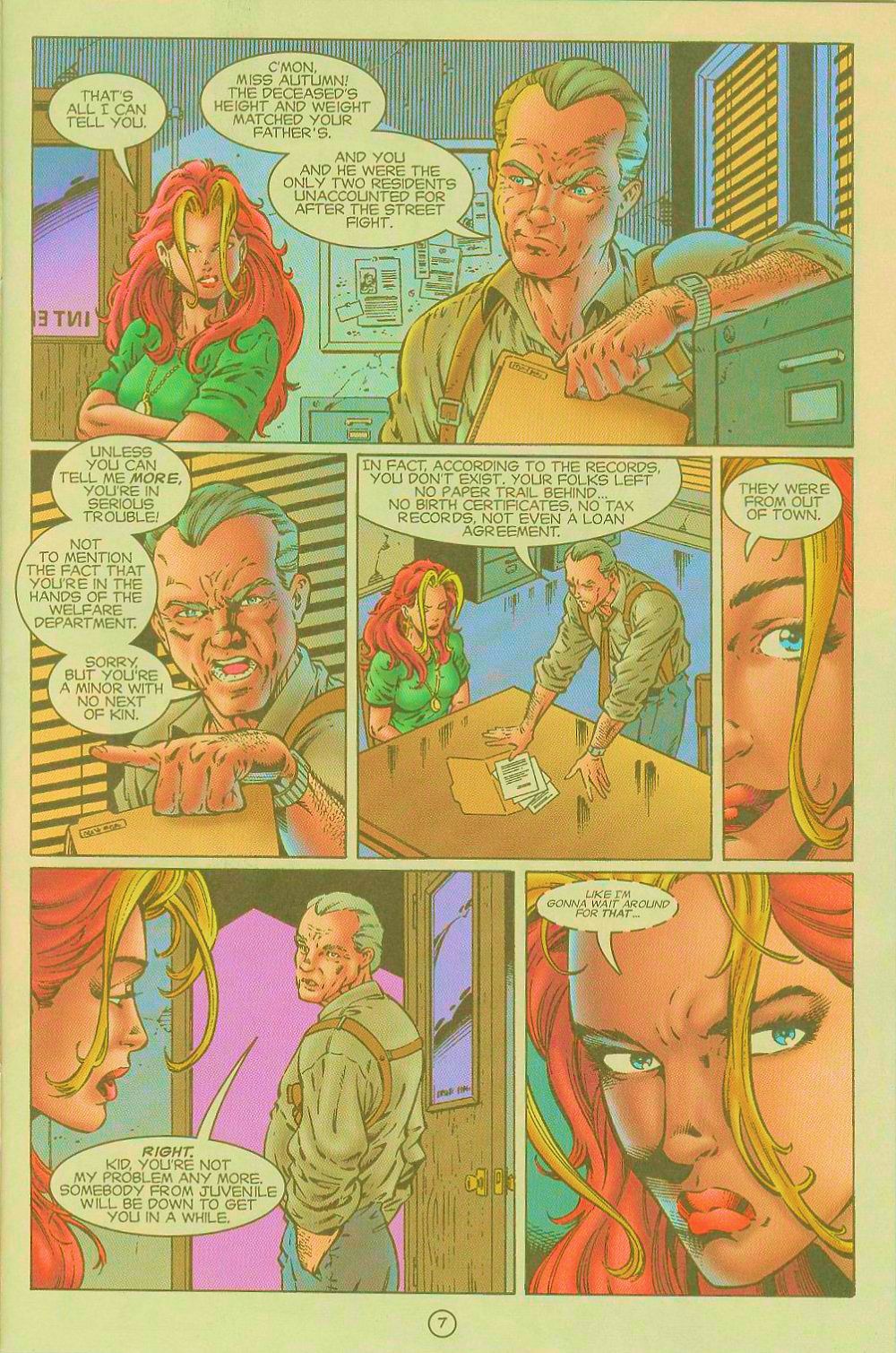 Read online Foxfire comic -  Issue #1 - 6