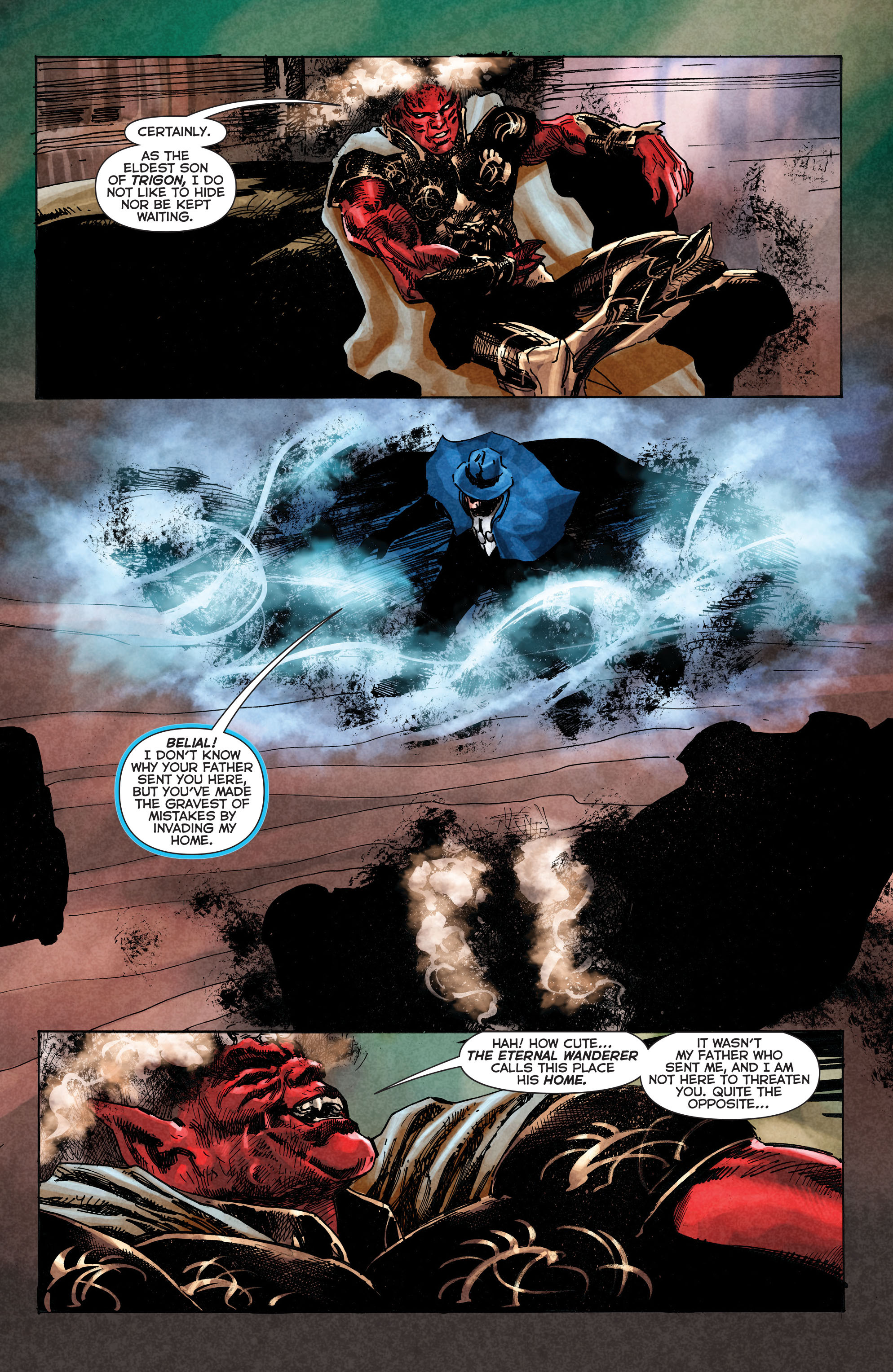 Read online Trinity of Sin: The Phantom Stranger comic -  Issue #2 - 9