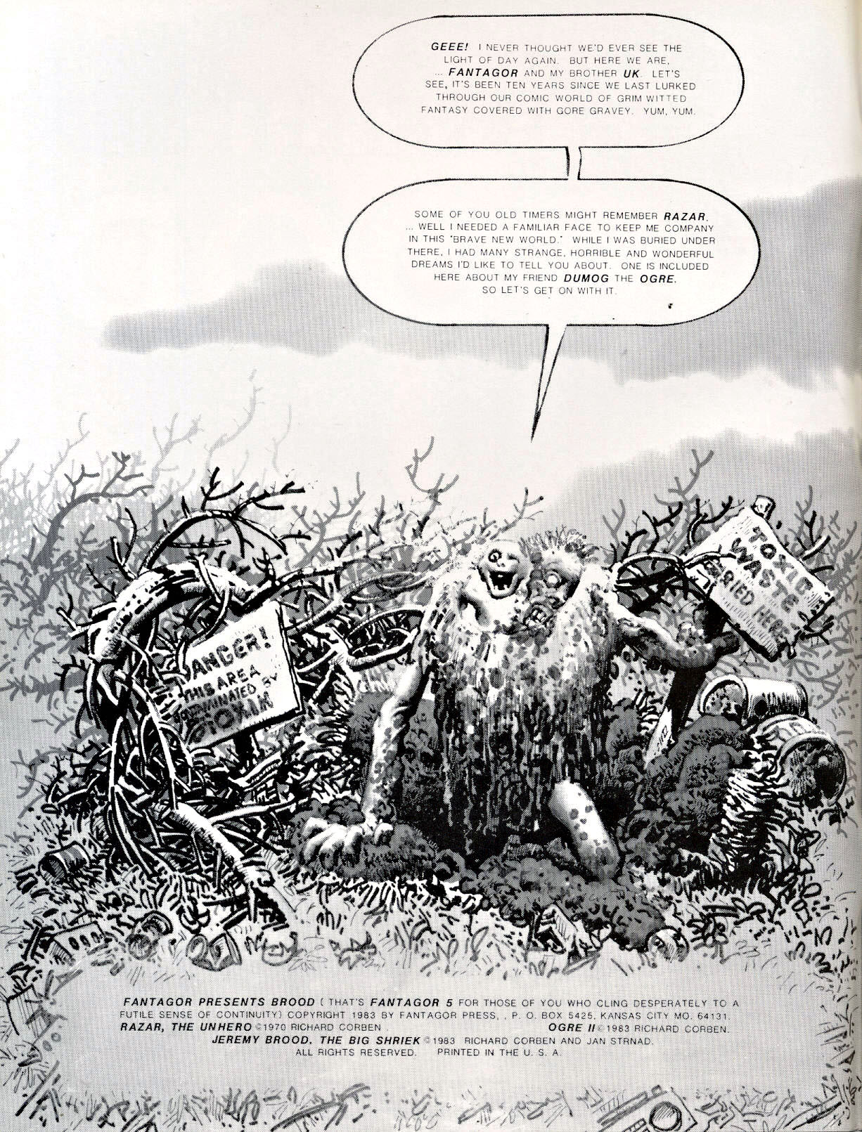 Read online Fantagor comic -  Issue #5 - 2