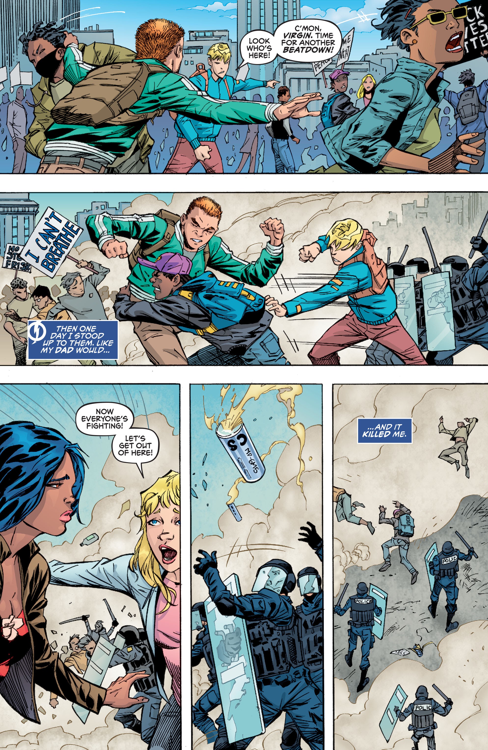Read online Milestone Returns Zero comic -  Issue # _Infinite Edition - 35