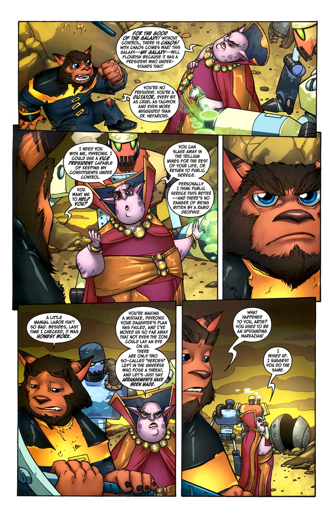 Read online Ratchet & Clank comic -  Issue #3 - 17