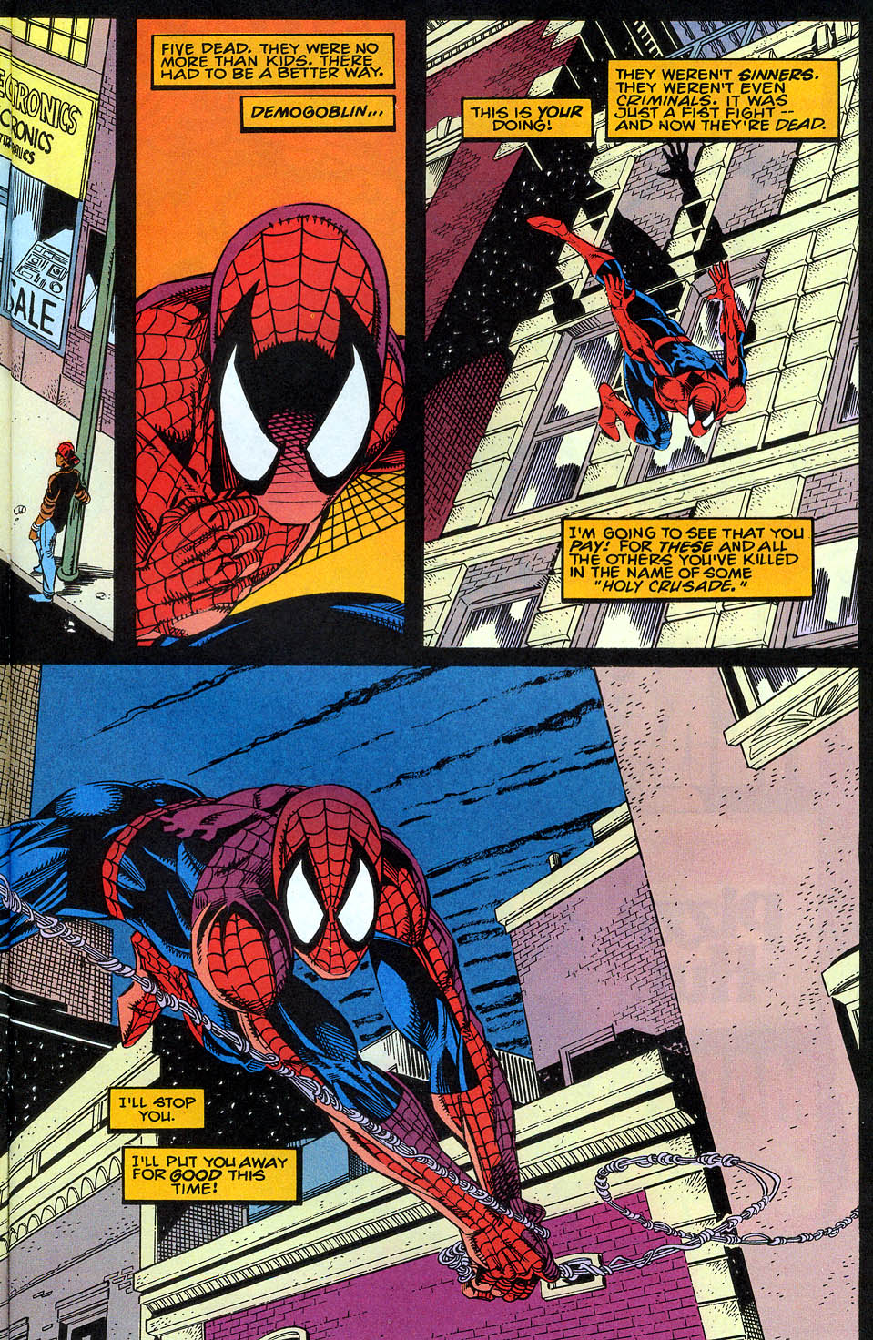 Read online Spider-Man (1990) comic -  Issue #48 - Demons Of Our Past - 8