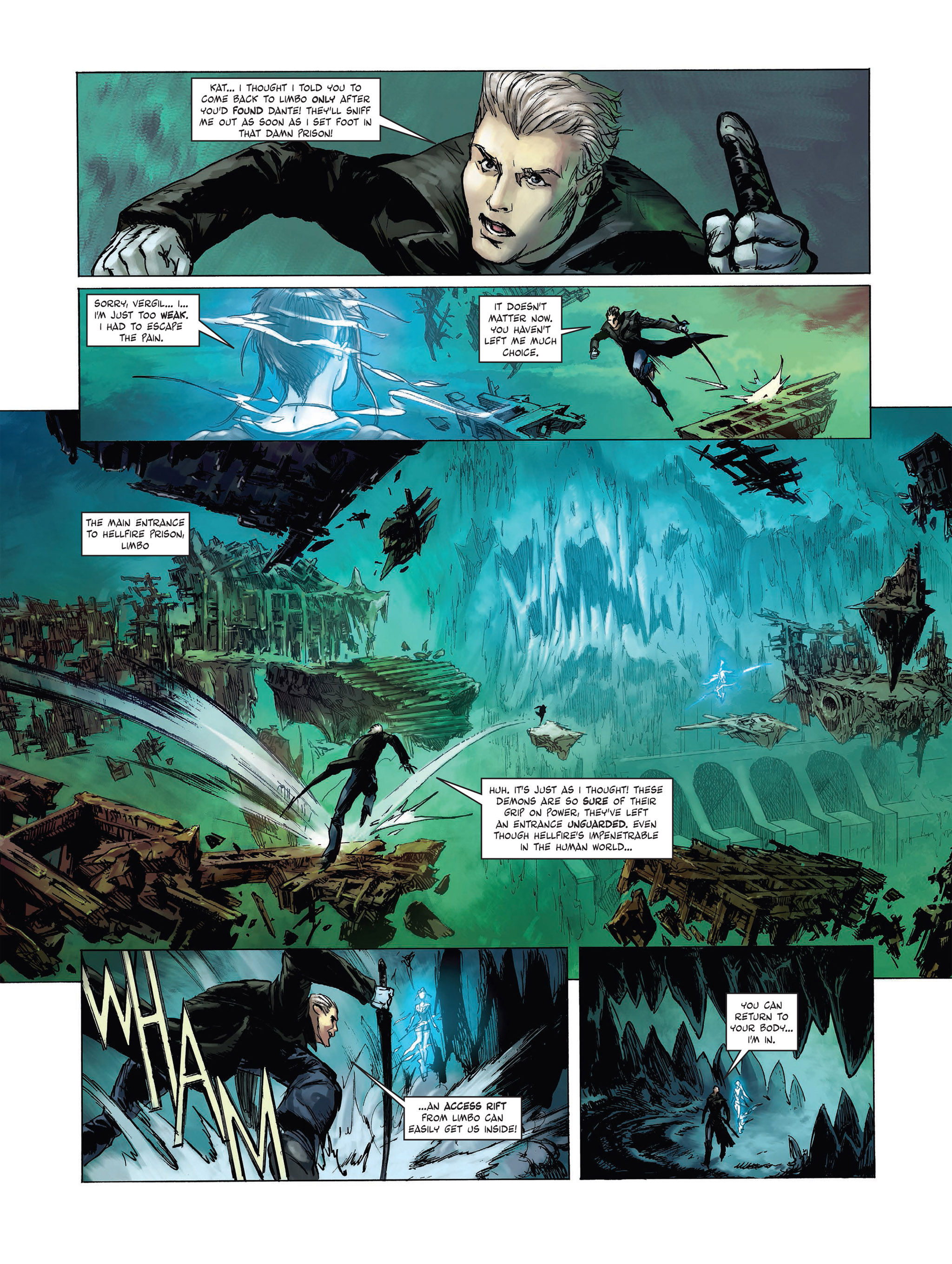Read online DmC Devil May Cry: The Chronicles of Vergil comic -  Issue #2 - 3