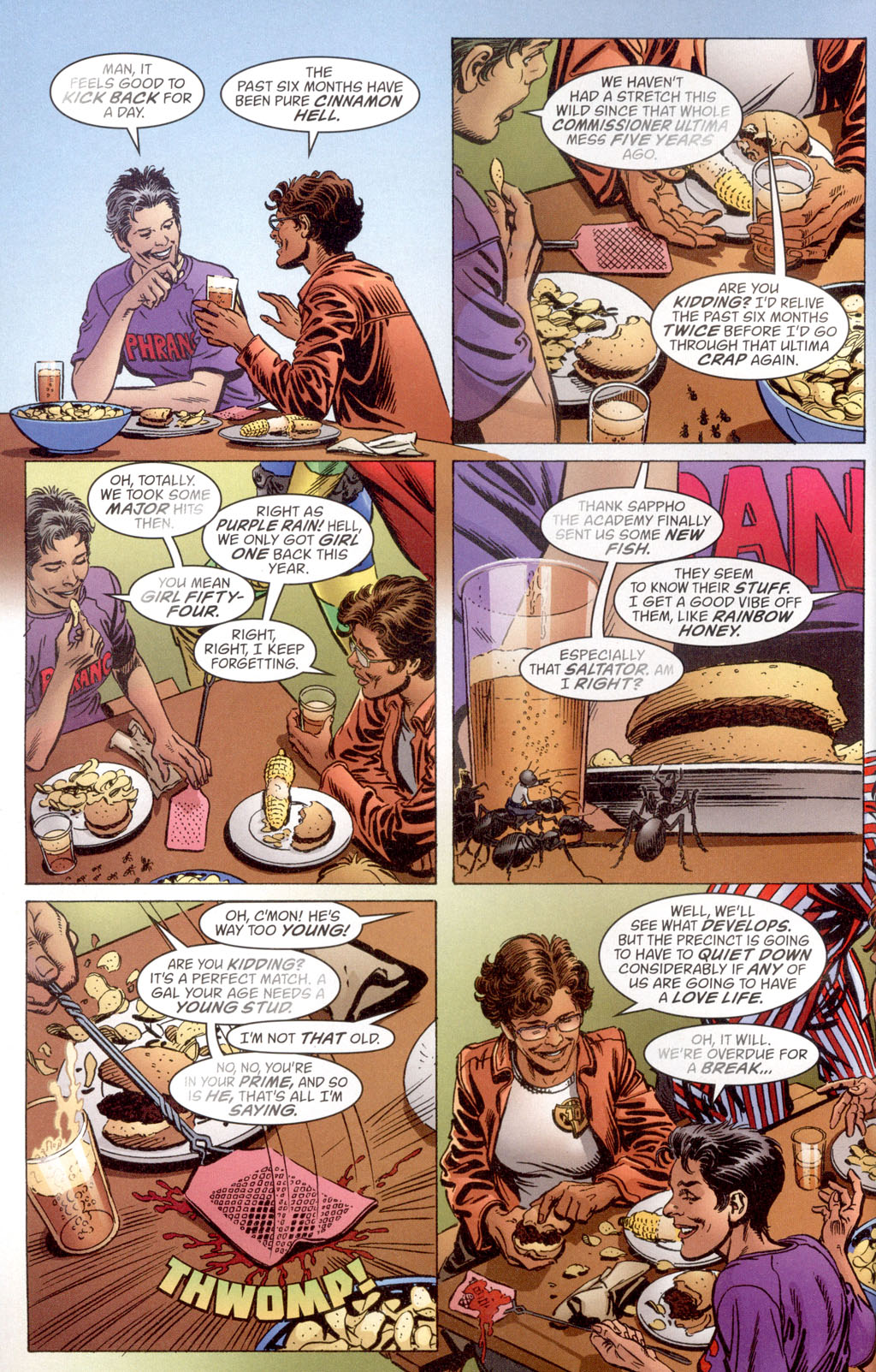 Read online Top 10: Beyond The Farthest Precinct comic -  Issue #1 - 4