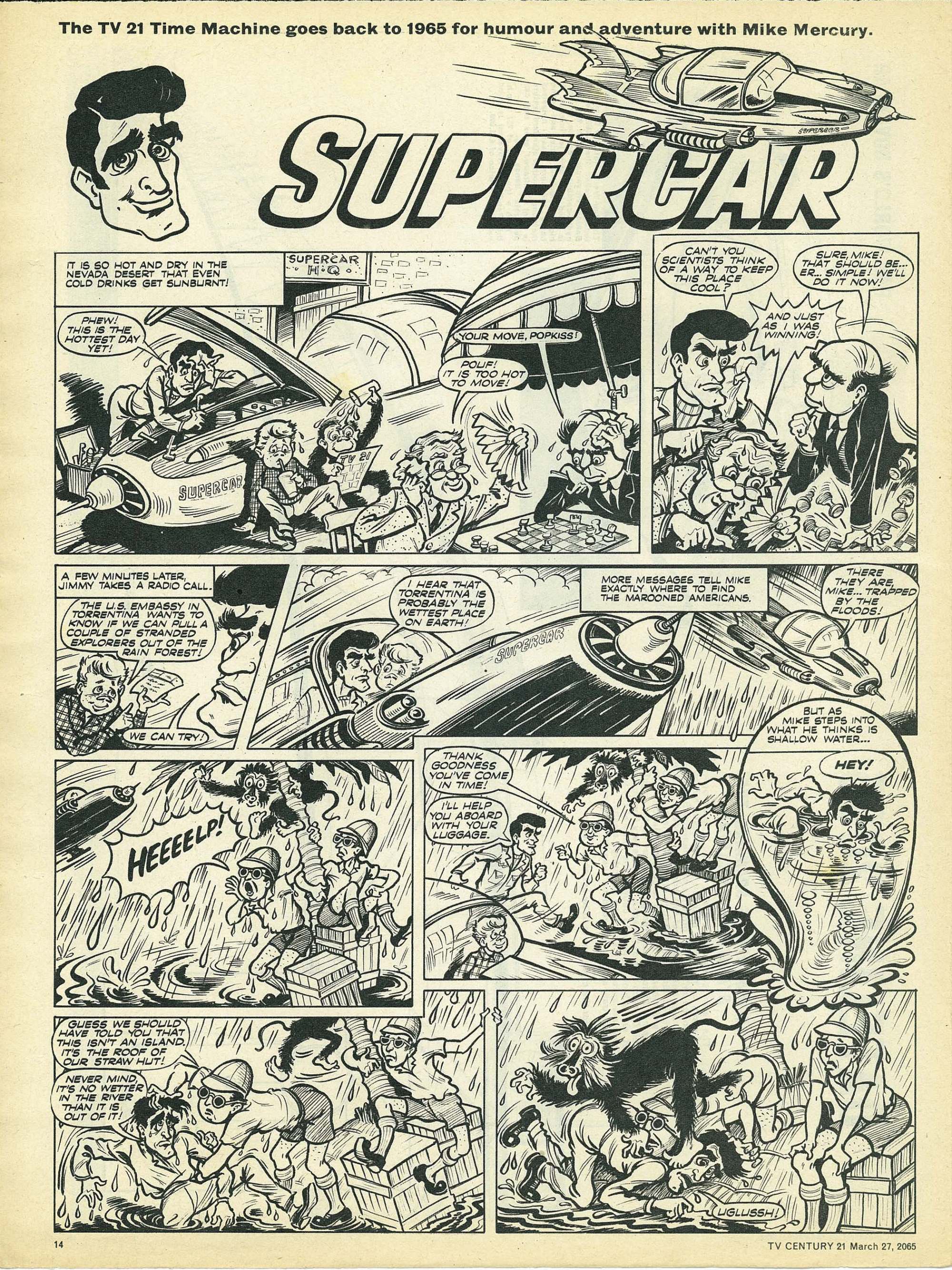 Read online TV Century 21 (TV 21) comic -  Issue #10 - 13