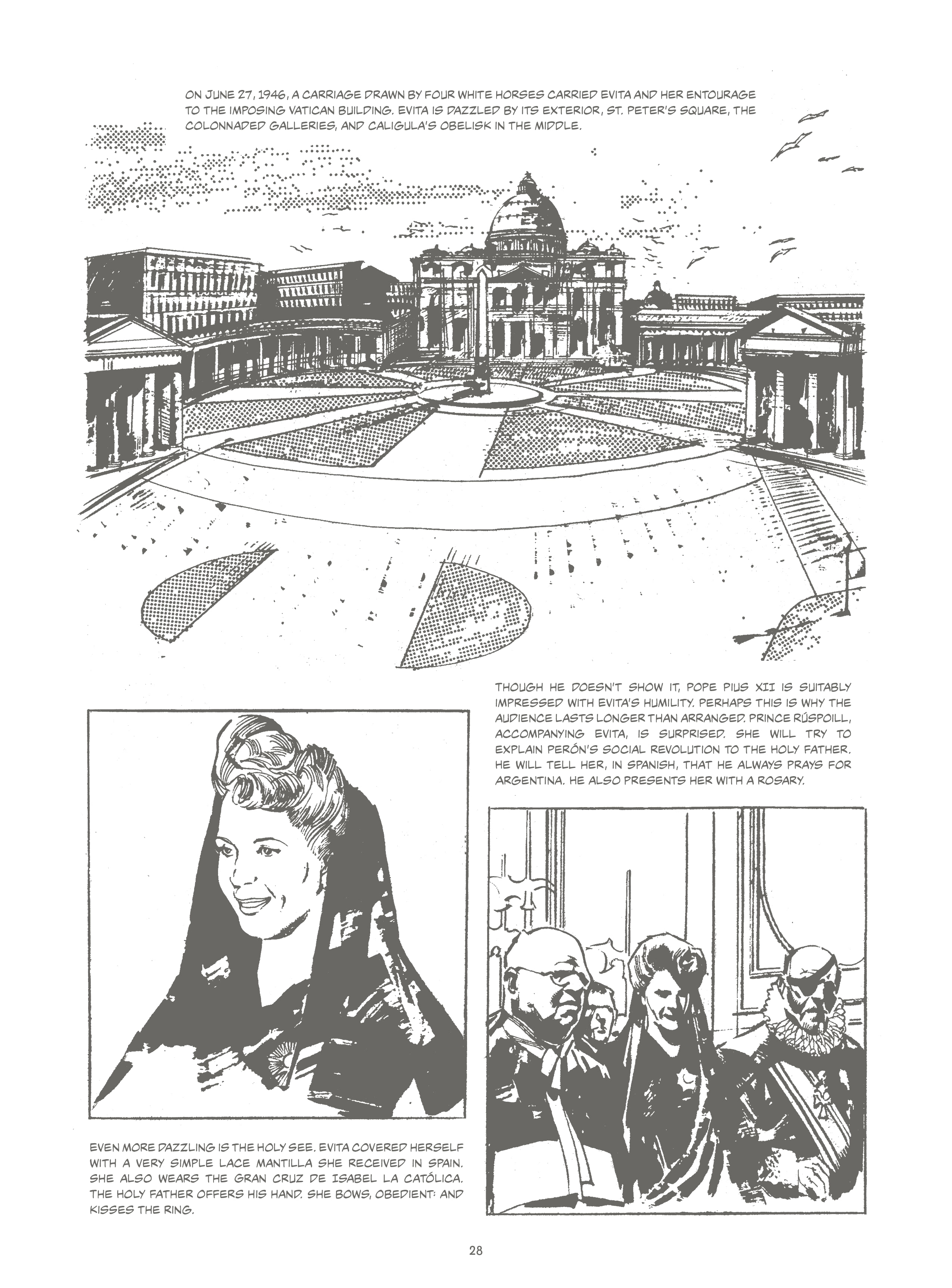 Read online Evita, the Life and Work of Eva Perón comic -  Issue # TPB - 33
