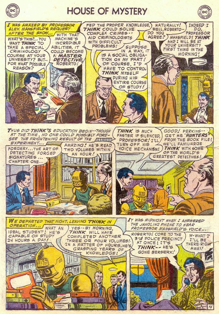 Read online House of Mystery (1951) comic -  Issue #47 - 6