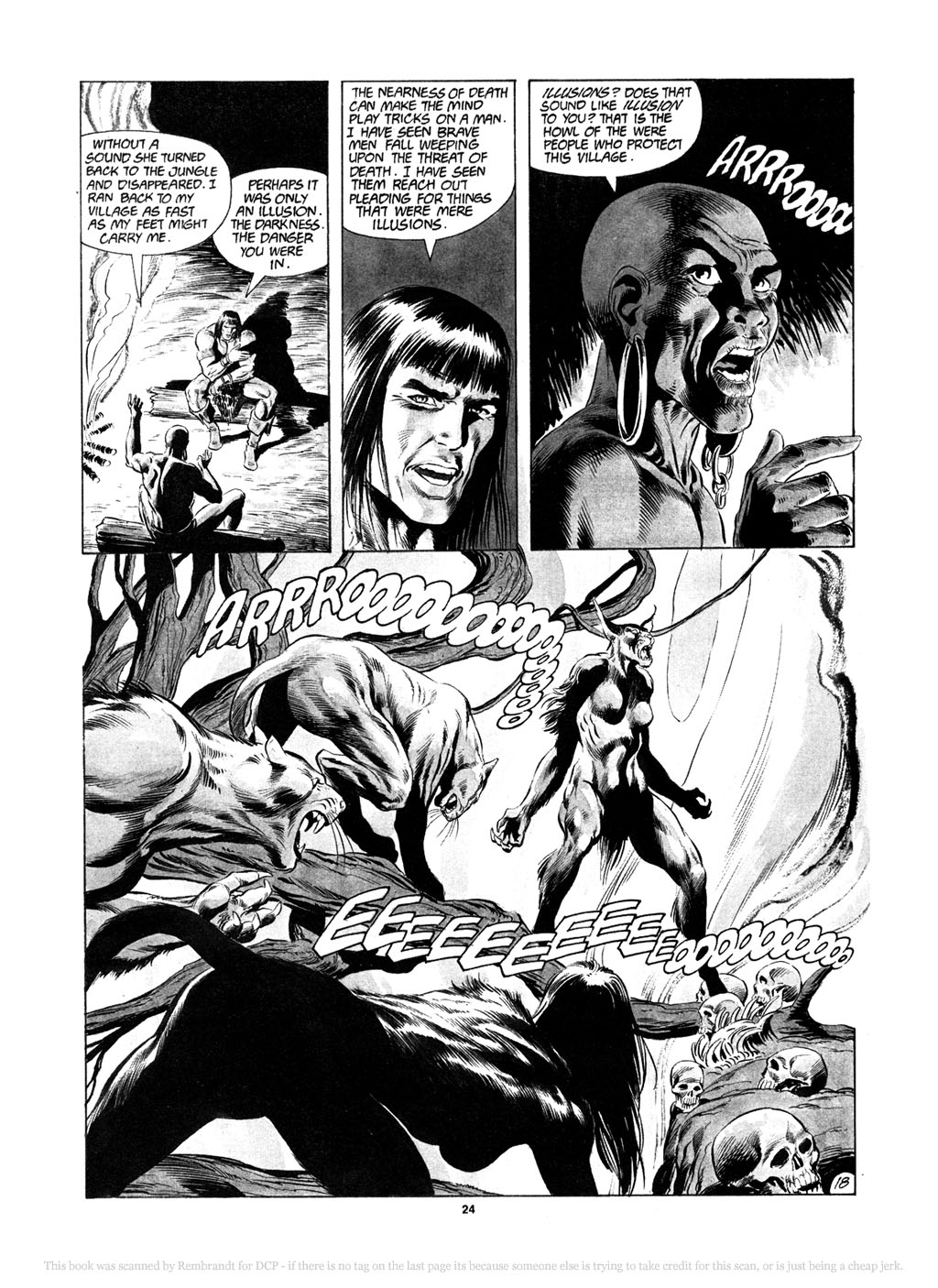 Read online The Savage Sword Of Conan comic -  Issue #149 - 24
