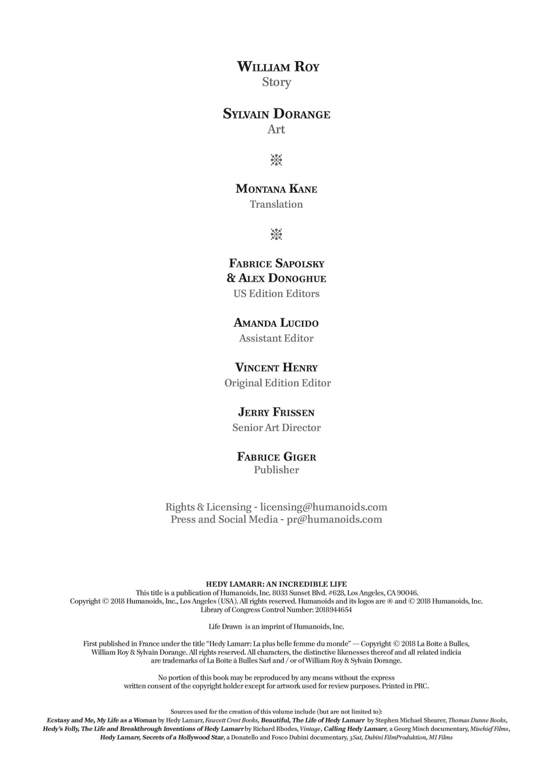 Read online Hedy Lamarr: An Incredible Life comic -  Issue # TPB (Part 1) - 3