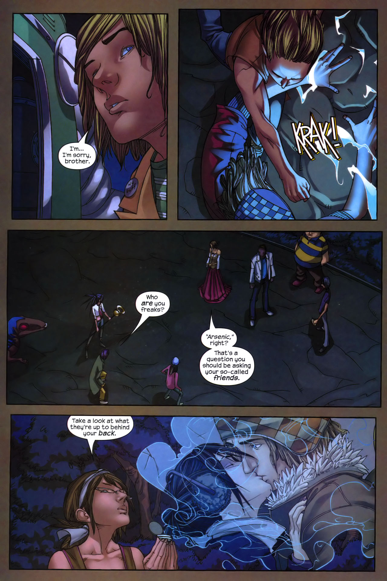 Read online Runaways (2005) comic -  Issue #15 - 22