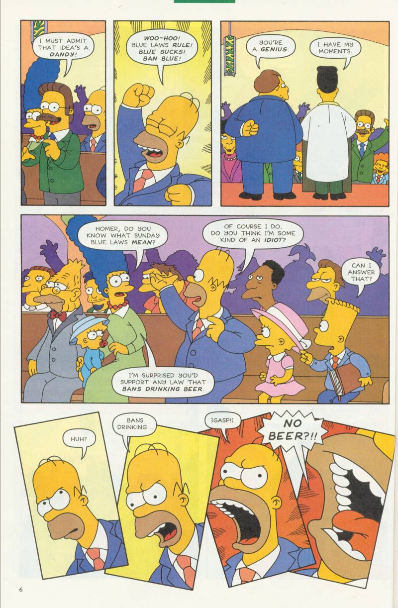 Read online Simpsons Comics comic -  Issue #58 - 7