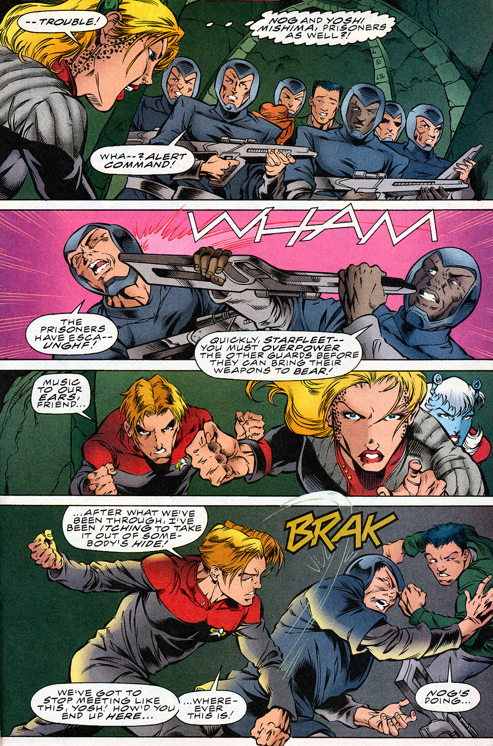 Read online Star Trek: Starfleet Academy (1996) comic -  Issue #15 - 19